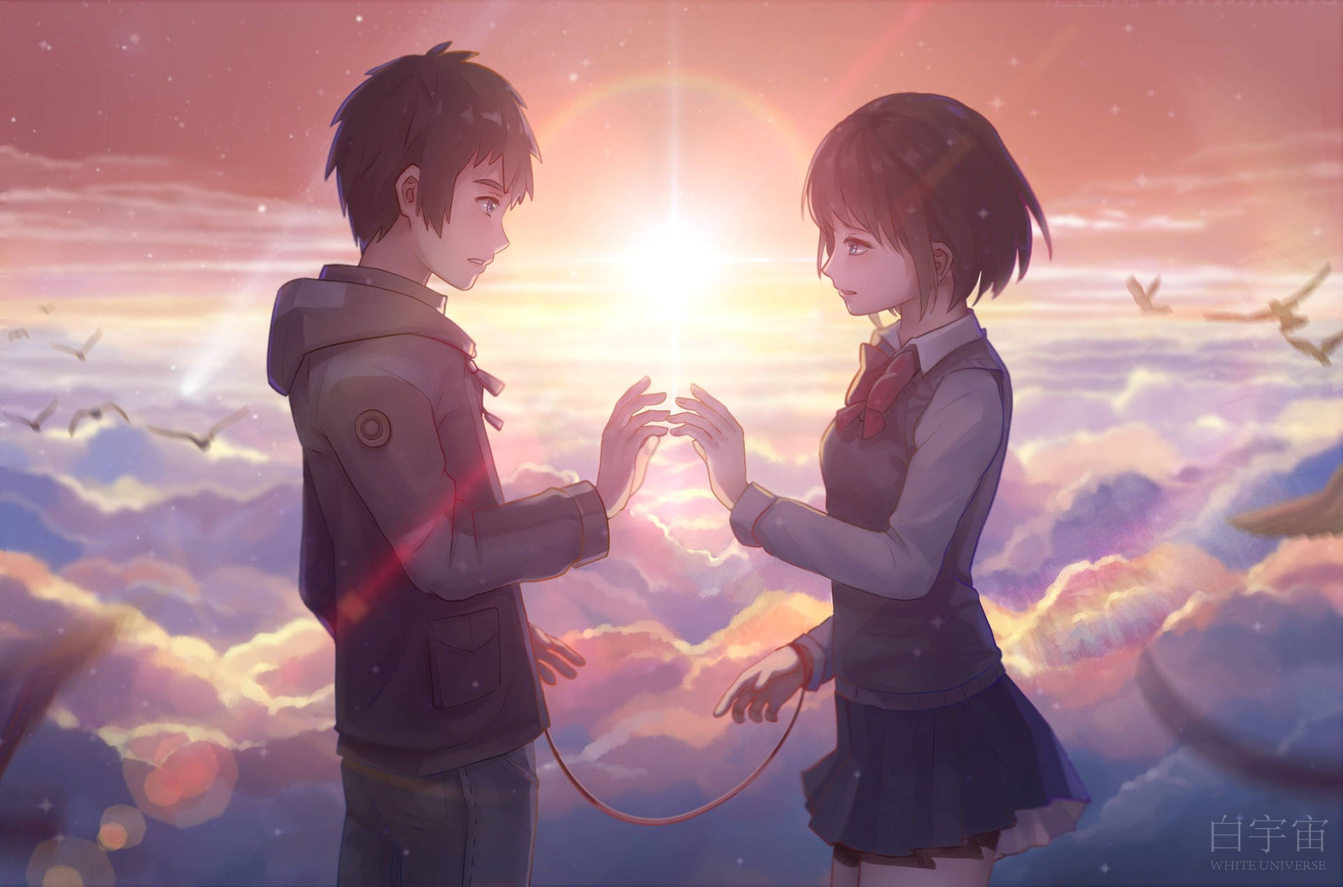 Anime Couple Wallpaper