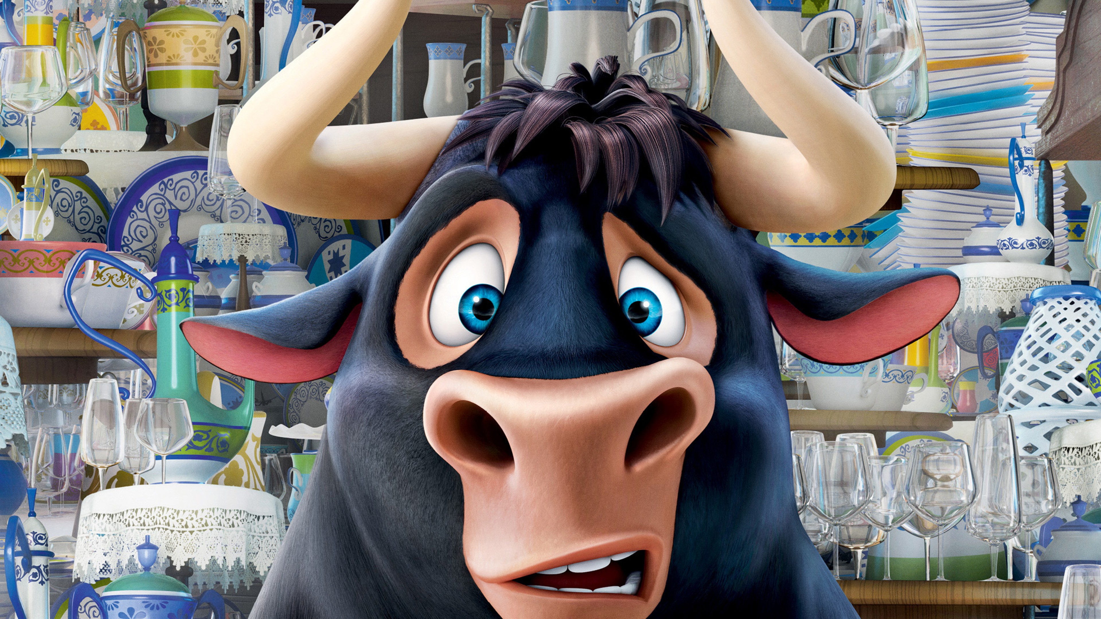 Wallpaper Ferdinand, bull, 4k, Movies