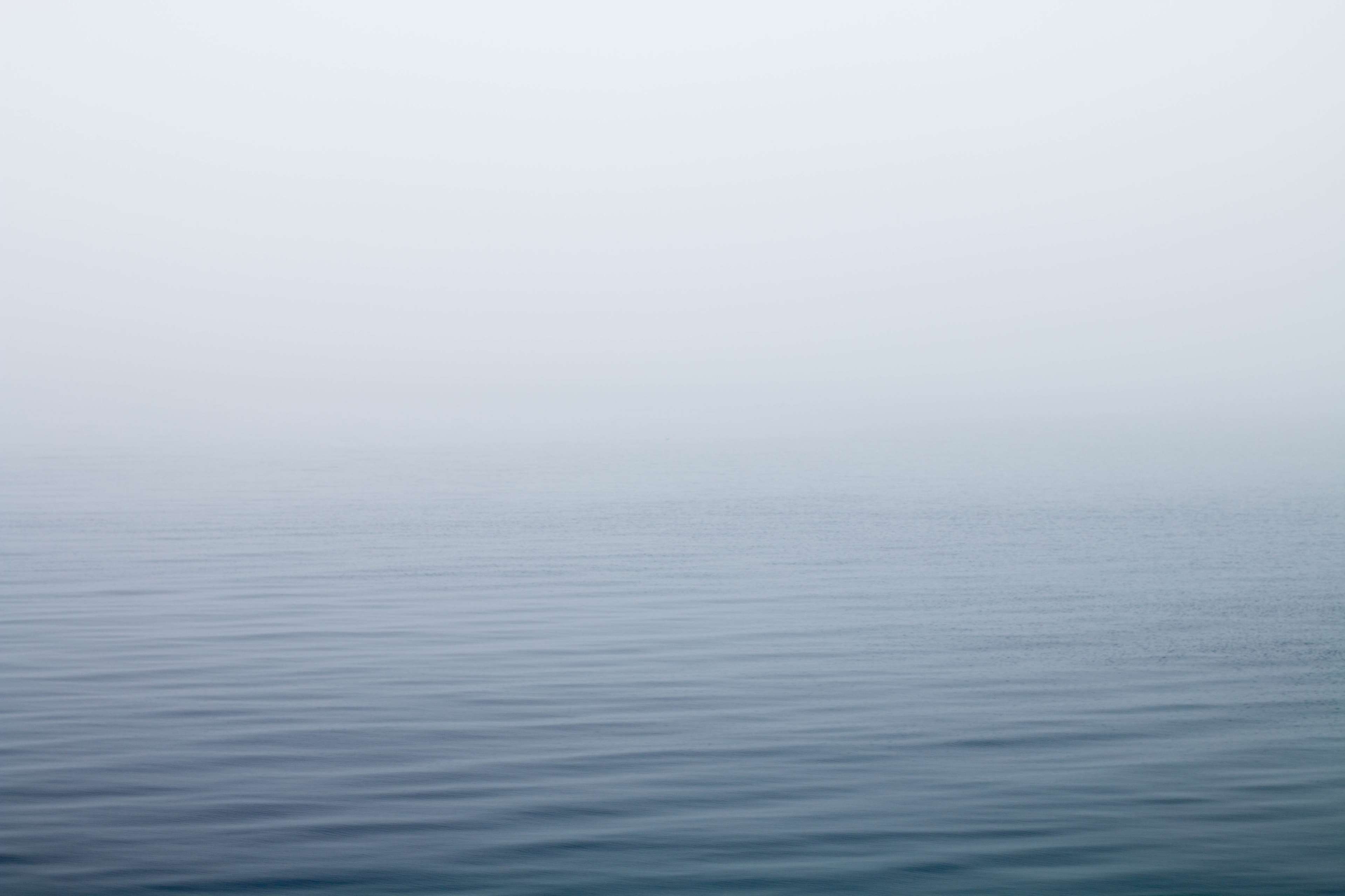 foggy, lake, mist, ocean, sea, tranquil, water 4k Gallery HD Wallpaper