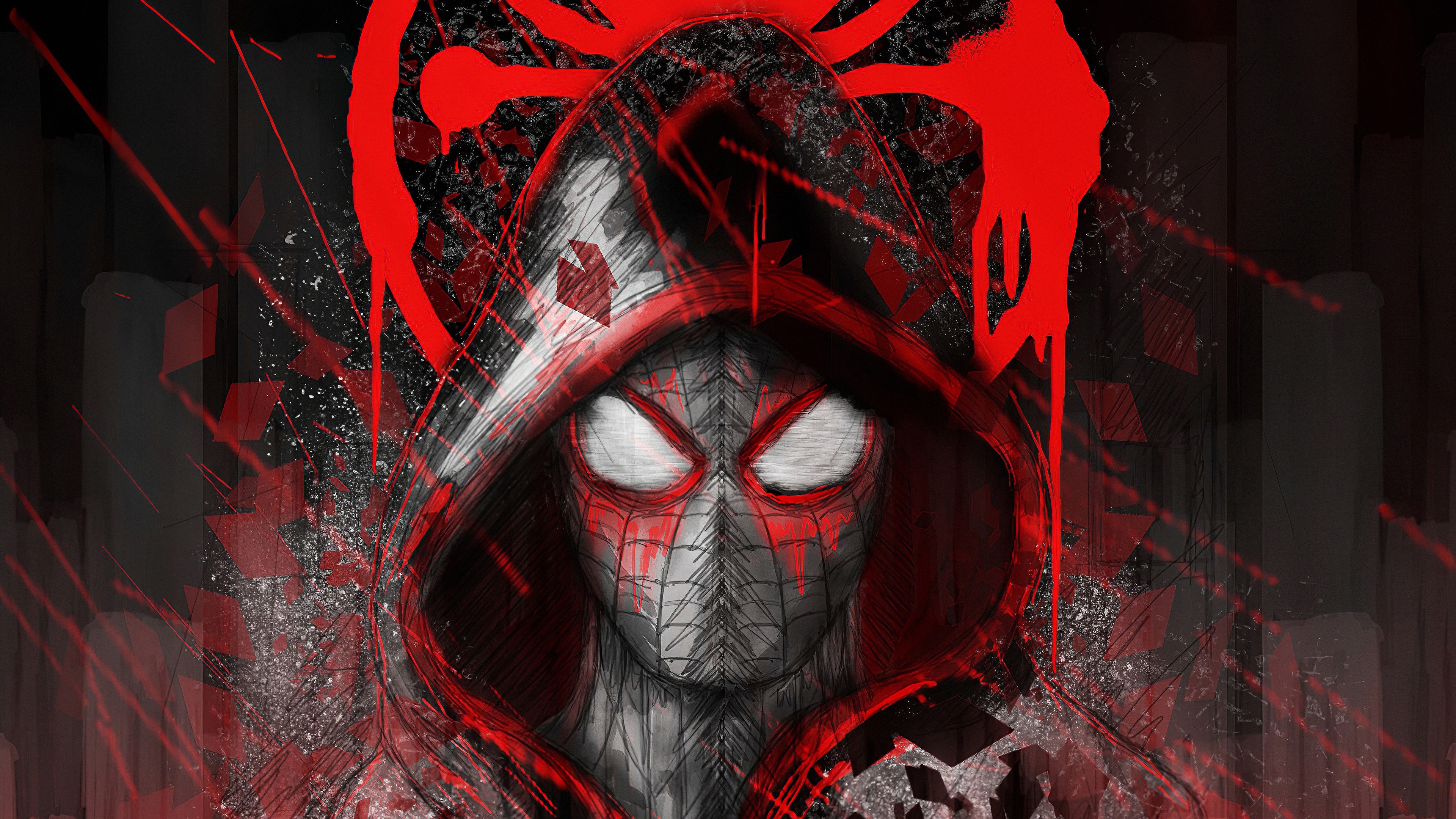 Wallpaper / spiderman, hd, 4k, superheroes, artwork, digital art, art free download