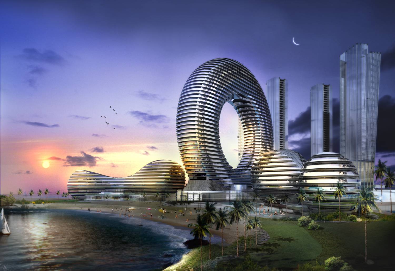 Futuristic Cities Wallpaper