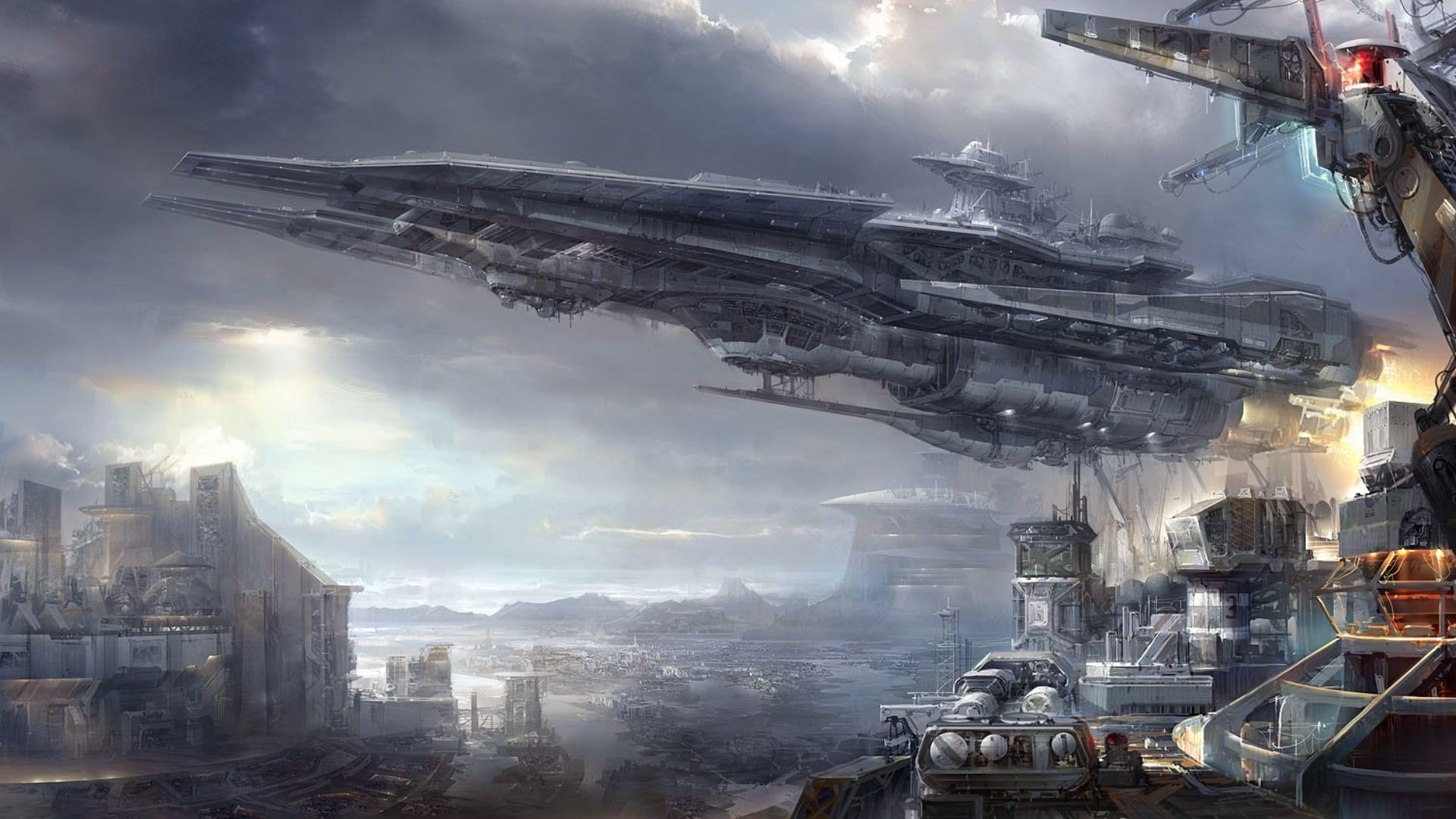 Free download Futuristic City World HD Wallpaper 19637 Wallpaper HD [1920x1080] for your Desktop, Mobile & Tablet. Explore Futuristic Wallpaper HD. Futuristic Desktop Background, Futuristic Desktop Wallpaper, Futuristic Background