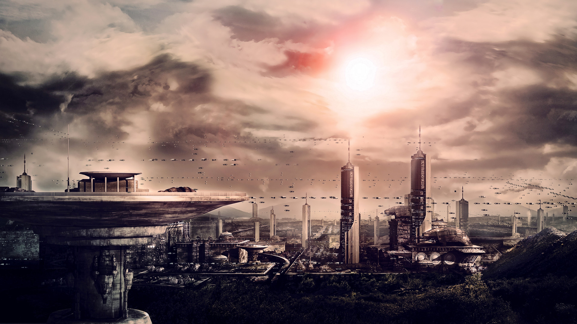 Future City Wallpaper