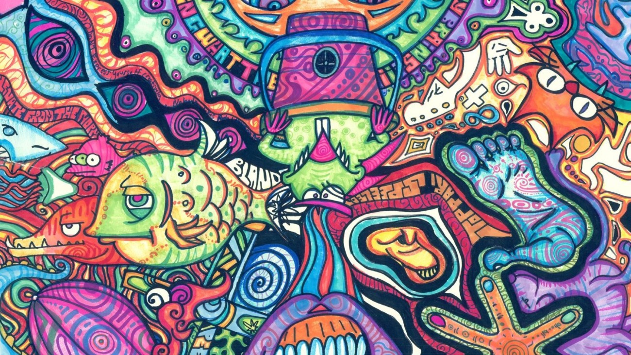 Psychedelic Art Wallpaper