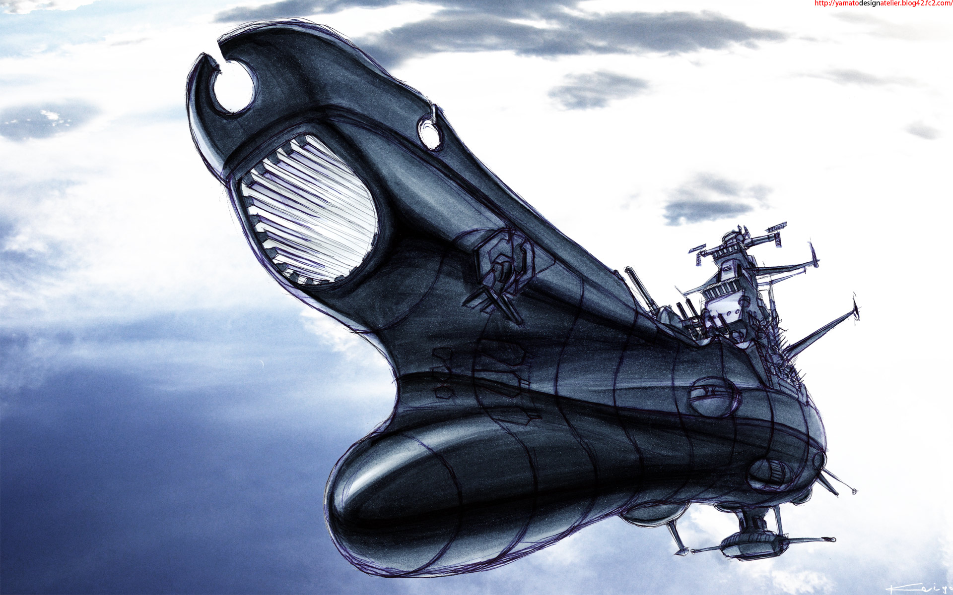 Download Space Battleship Yamato wallpaper for mobile phone, free Space Battleship Yamato HD picture