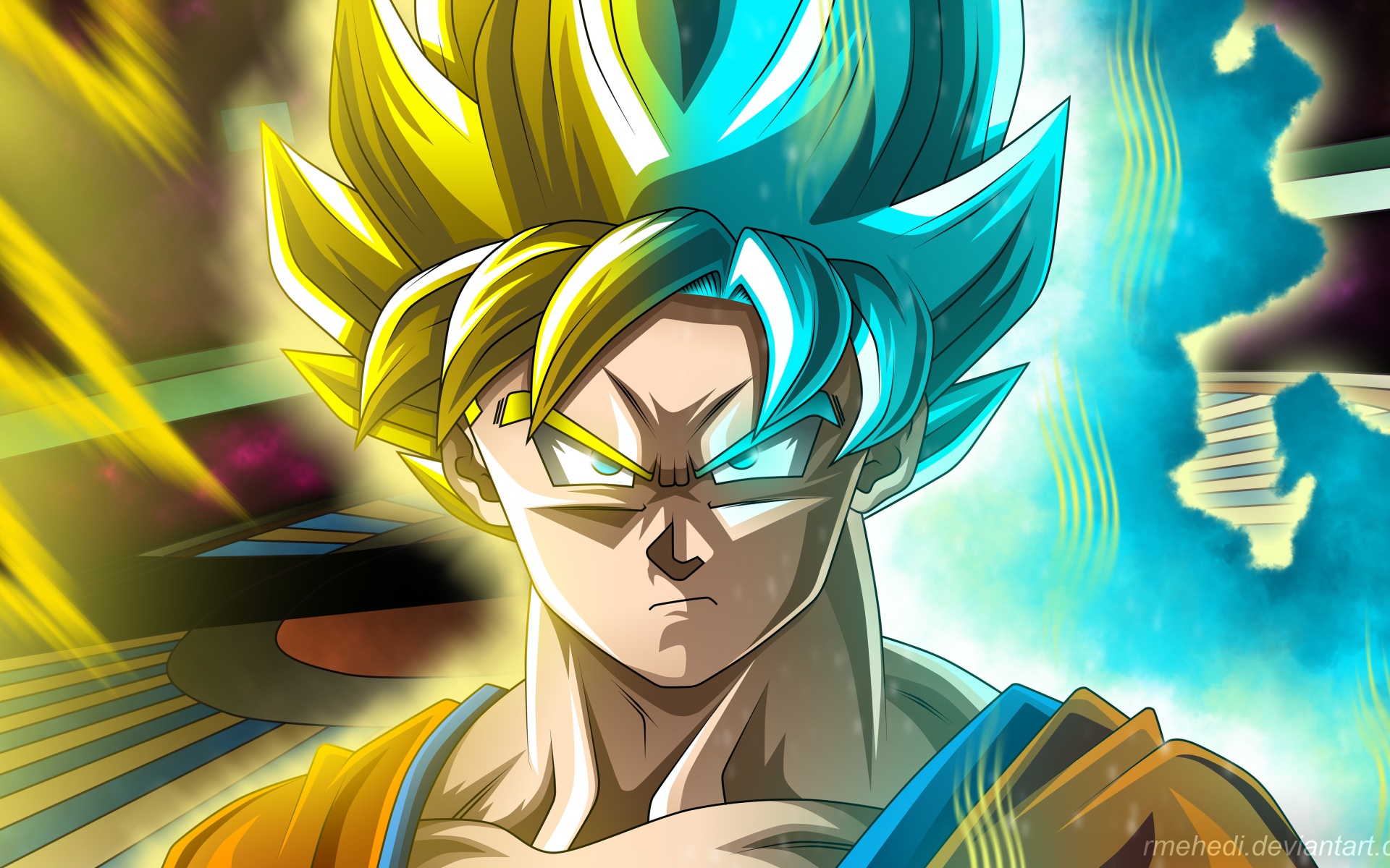 Wallpaper 4k Dragon Ball Super Goku HD Wallpaper