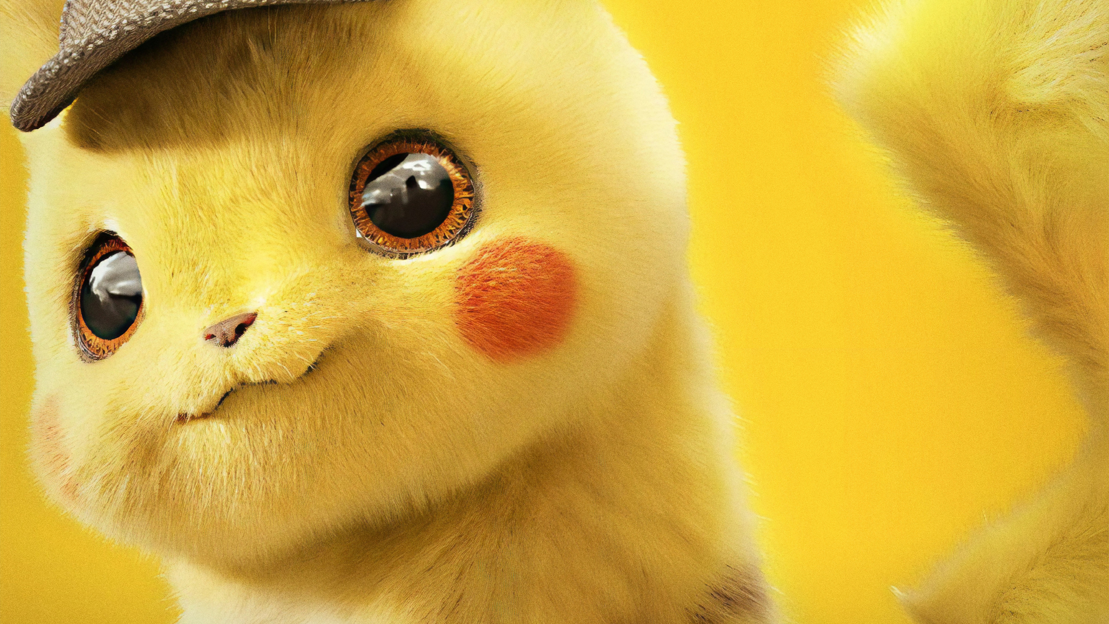 Detective Pikachu 4K Wallpaper