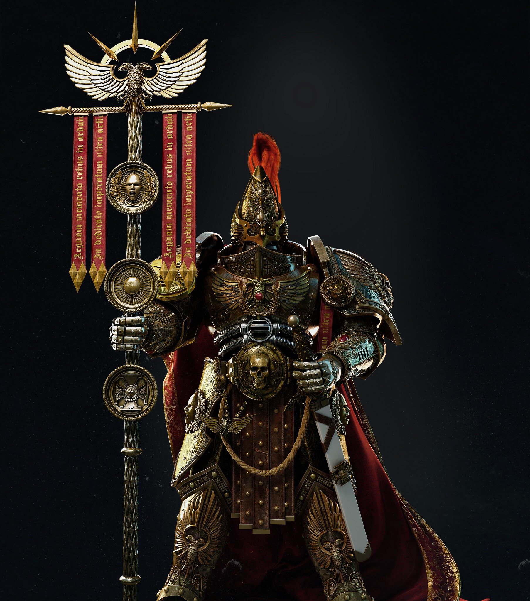 science fiction, futuristic, Adeptus Custodes, Warhammer 40,000 Gallery HD Wallpaper