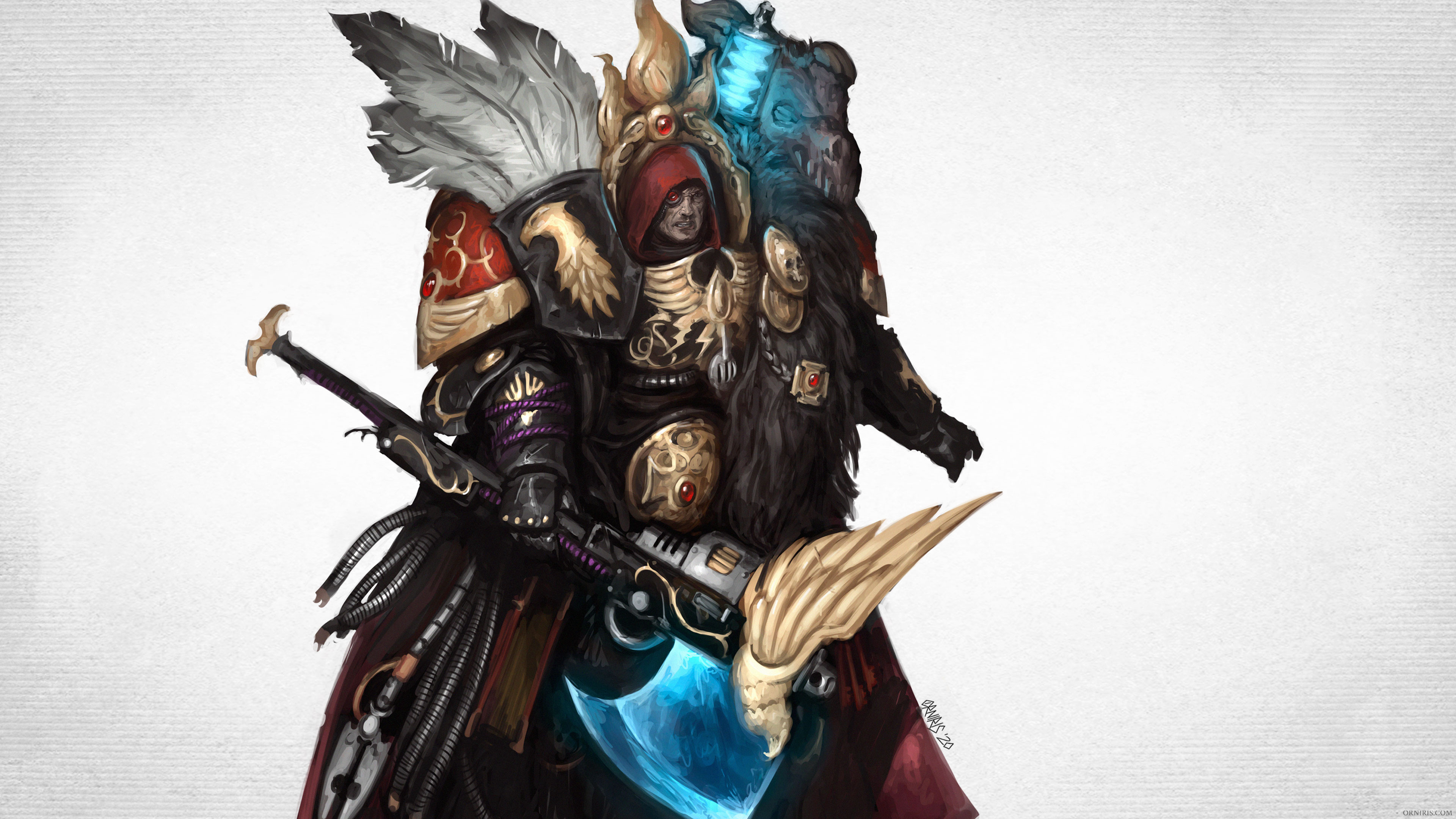 The Lockwarden, Adeptus Custodes 40,000 Fan Art