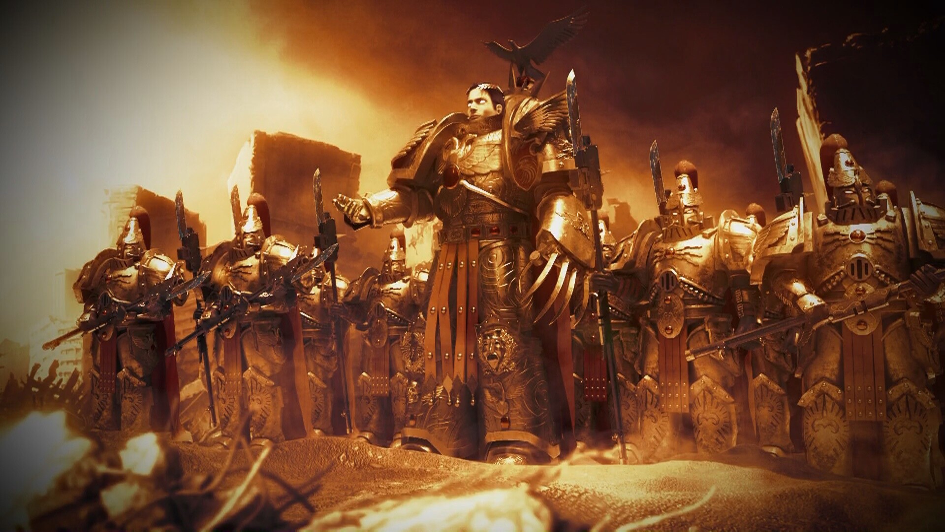 Emperor of Mankind and Adeptus Custodes