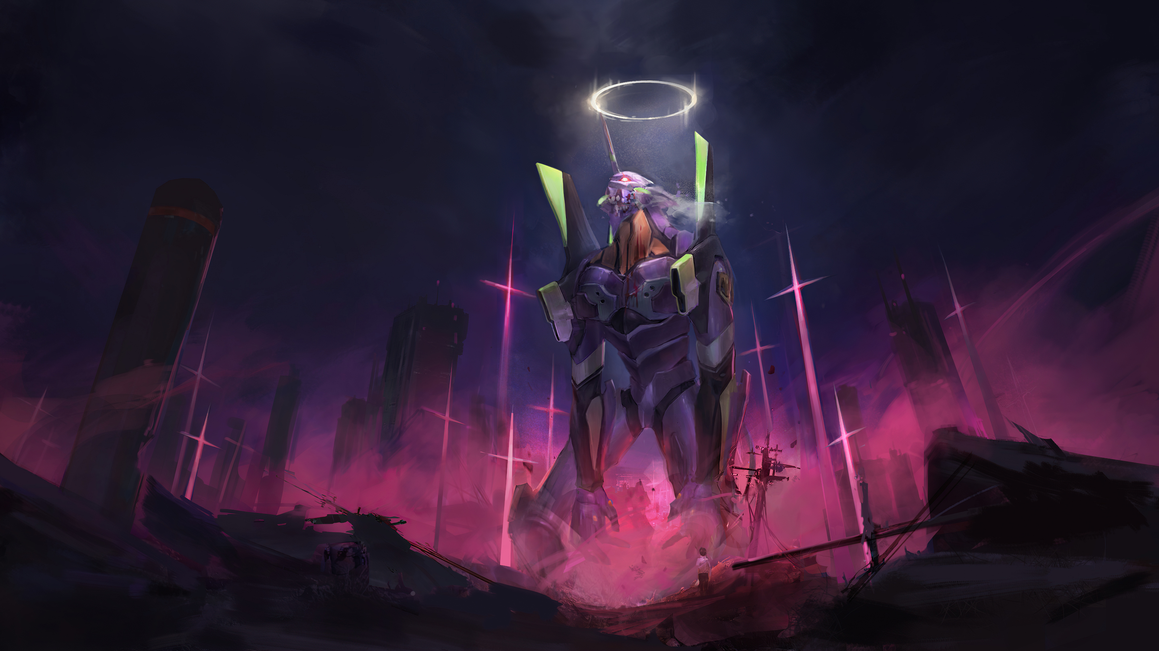 Neon Genesis Evangelion HD, Robot Gallery HD Wallpaper