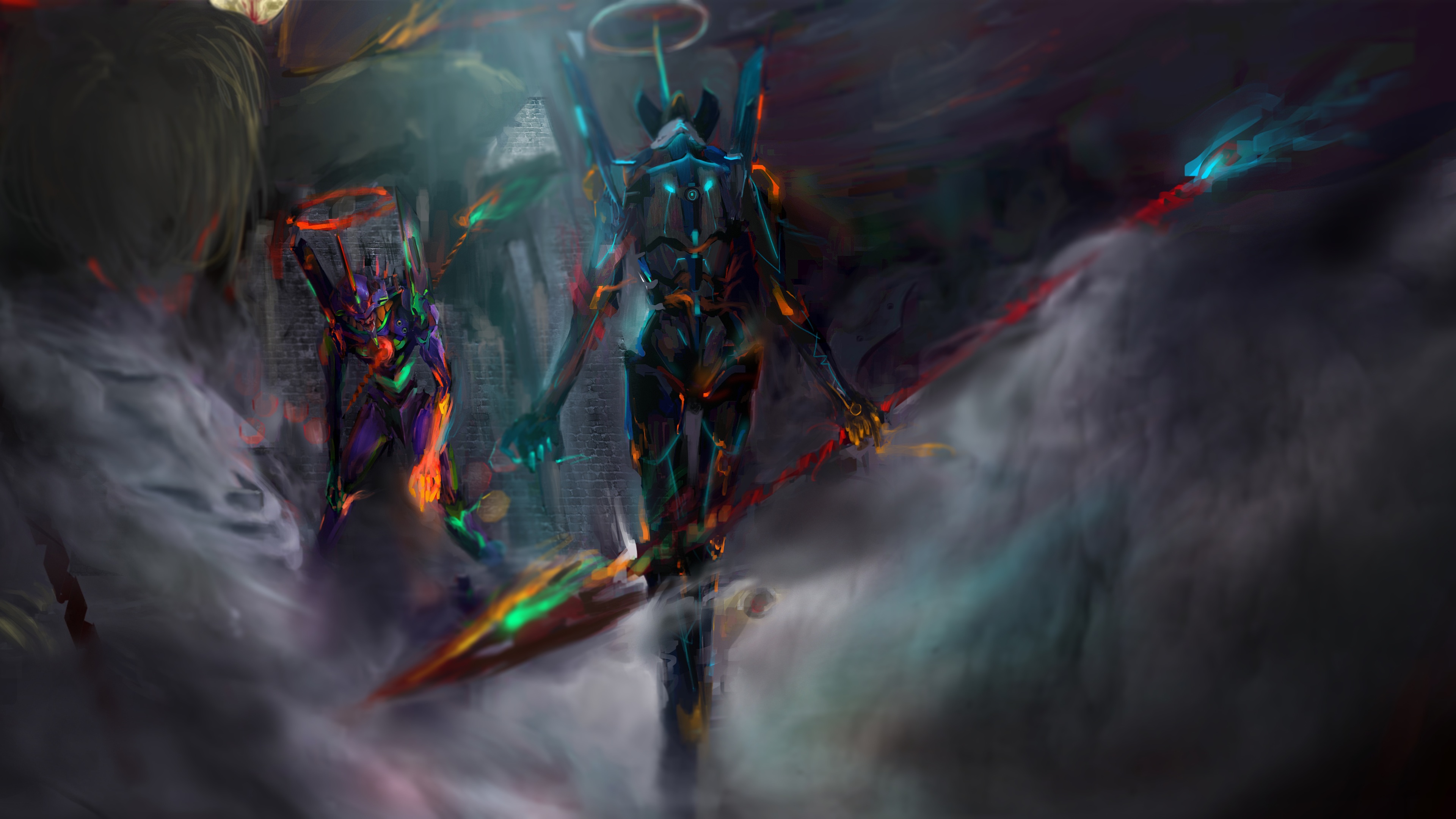 Wallpaper 4k Neon Genesis Evangelion 4k Wallpaper