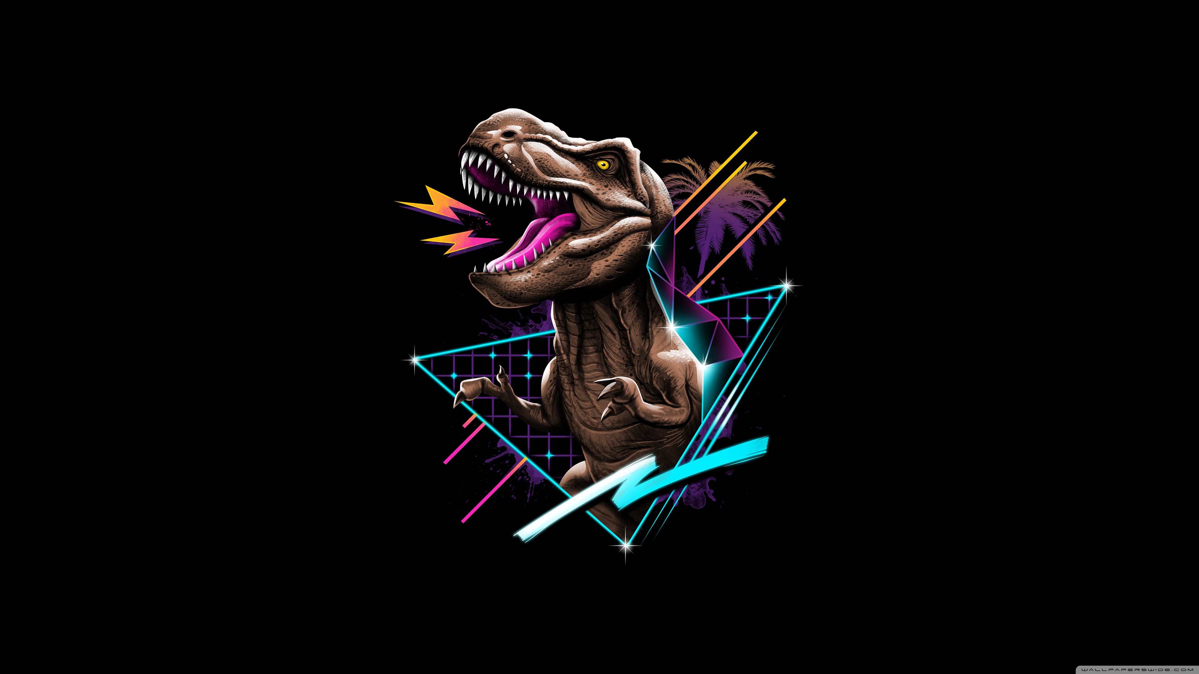 T Rex Dinosaur Ultra HD Desktop Background Wallpaper For 4K UHD TV, Widescreen & UltraWide Desktop & Laptop, Multi Display, Dual Monitor, Tablet