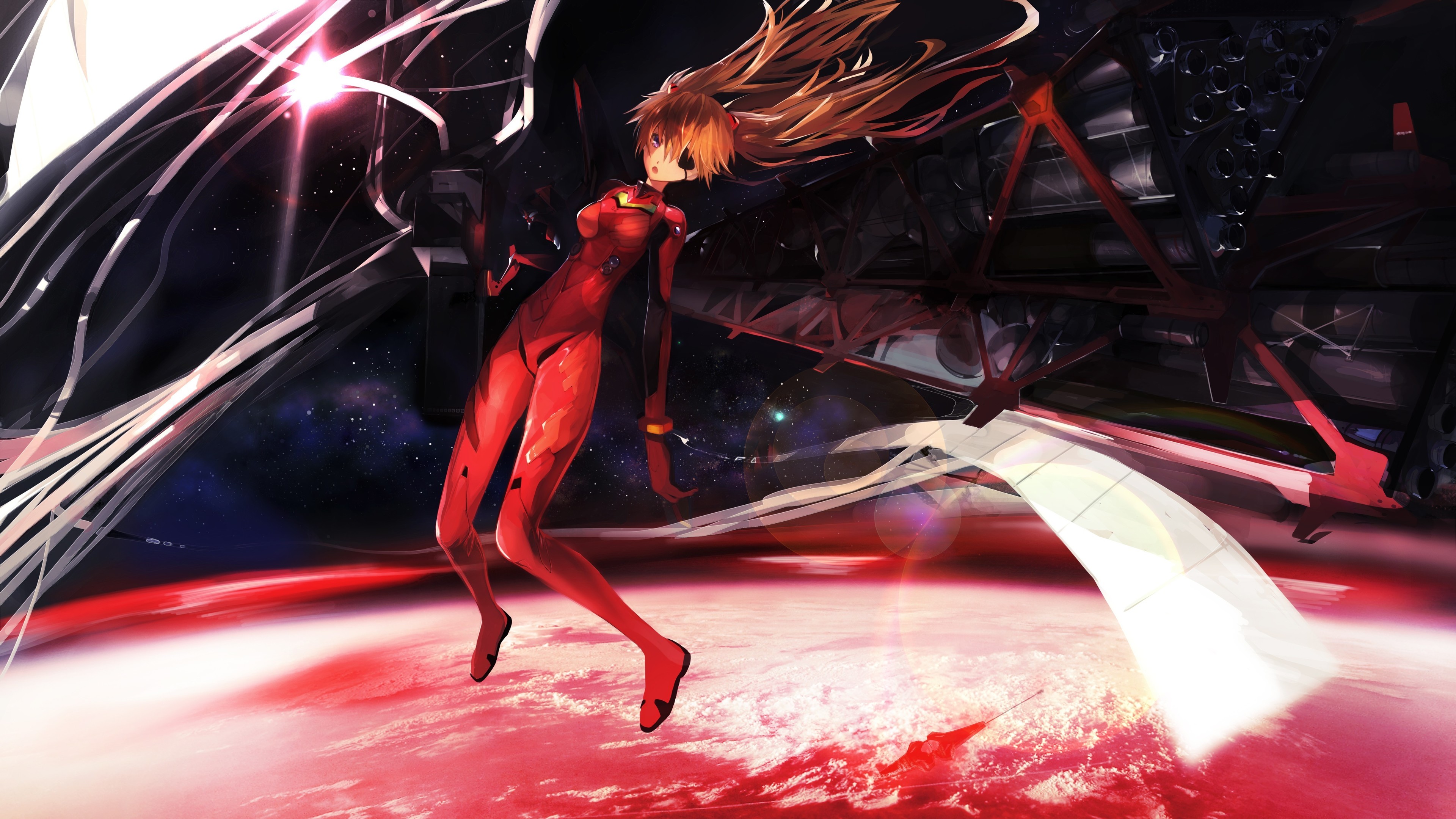 Wallpaper 4k Asuka Evangelion Wallpaper