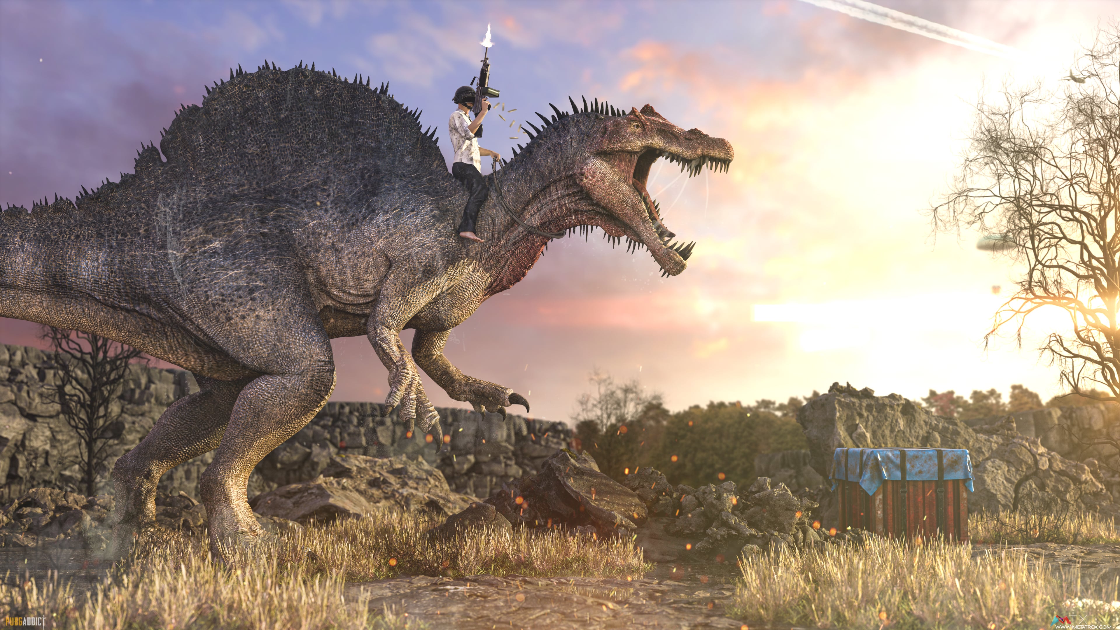 The Dino Park we actually want! LOL Wallpaper / Fanart