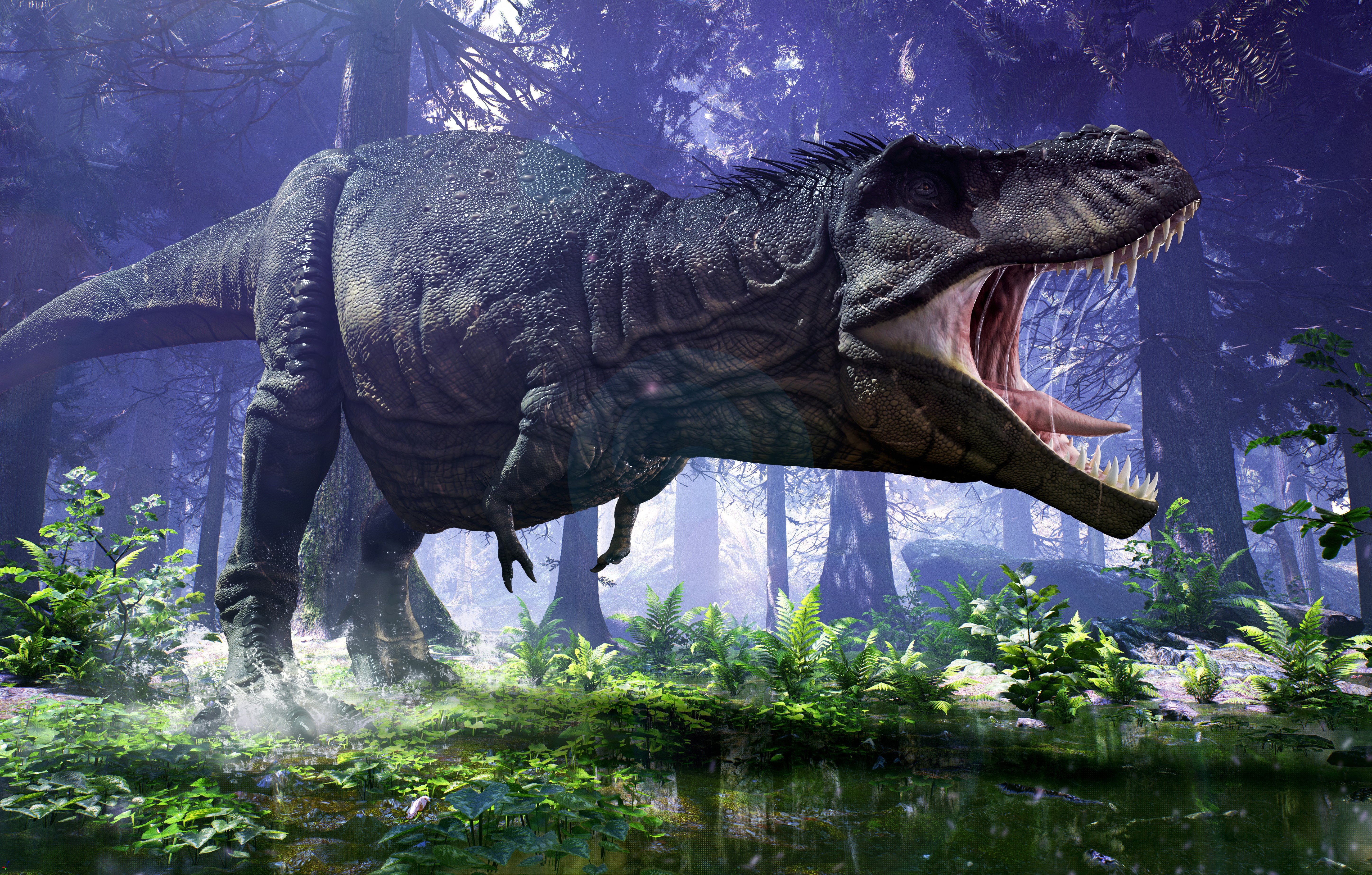 4K, 5K, Dinosaurs Gallery HD Wallpaper