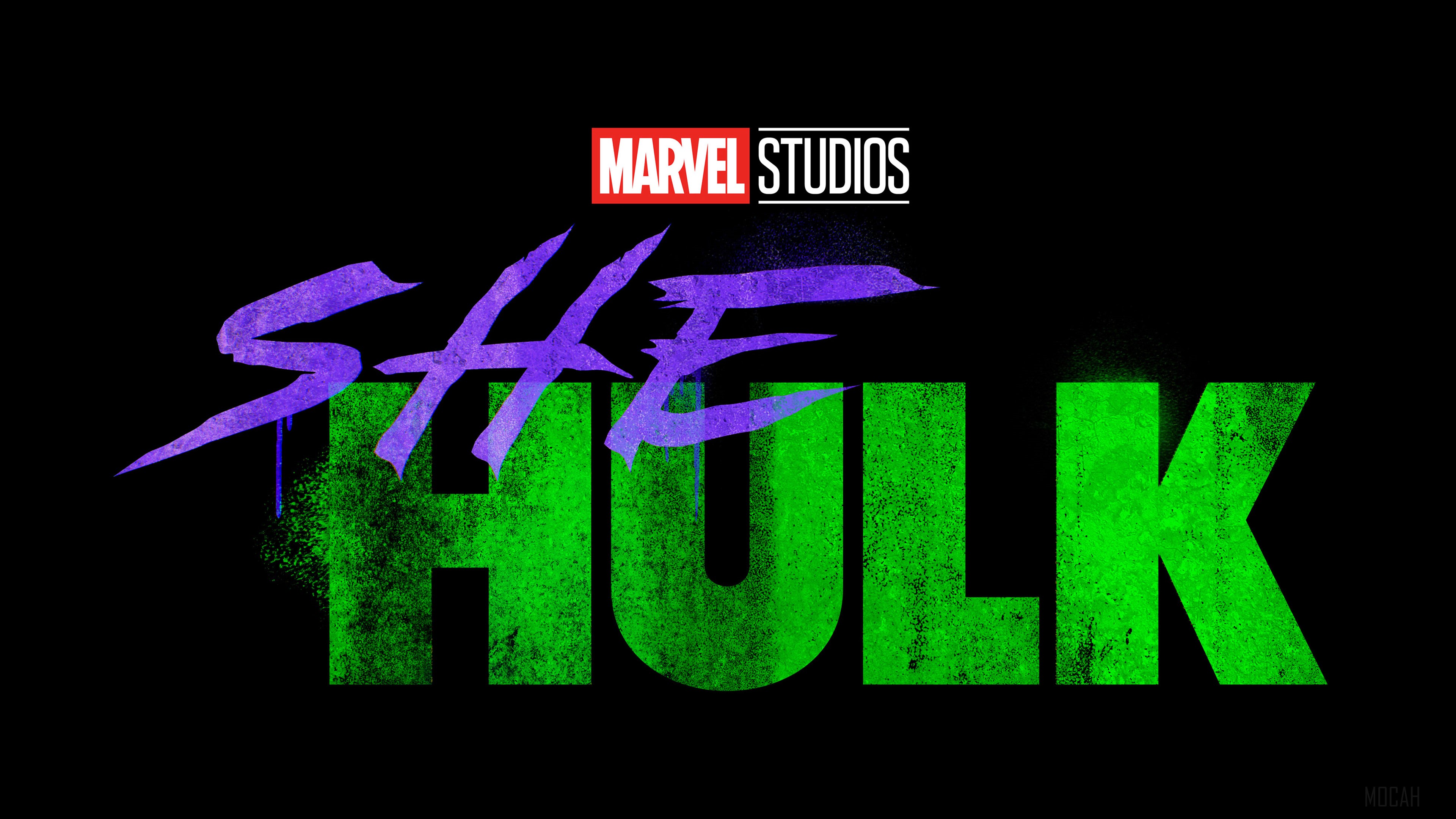 She Hulk Logo 4k Gallery HD Wallpaper
