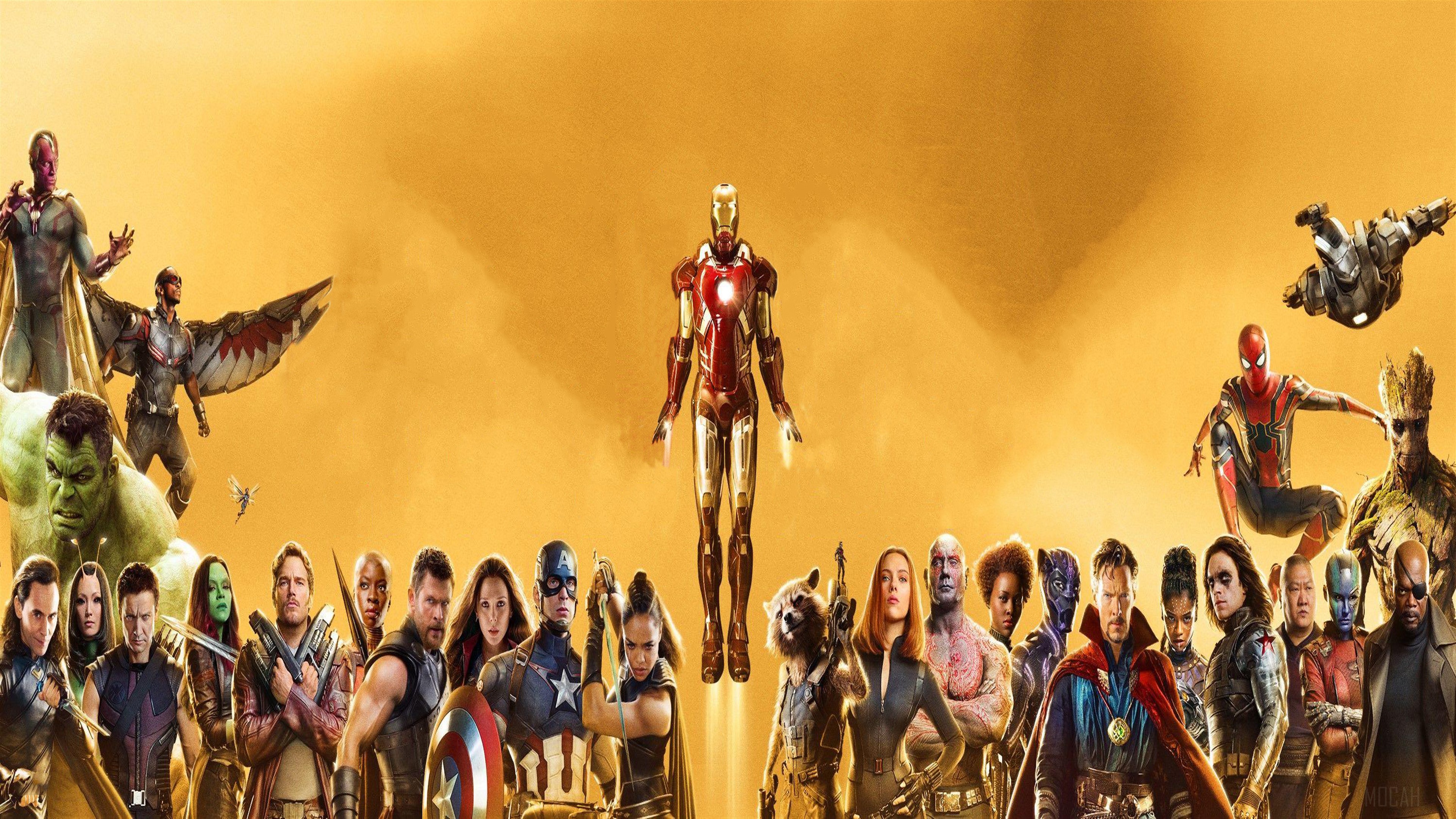 Marvel 10 Year Anniversary 4k Gallery HD Wallpaper