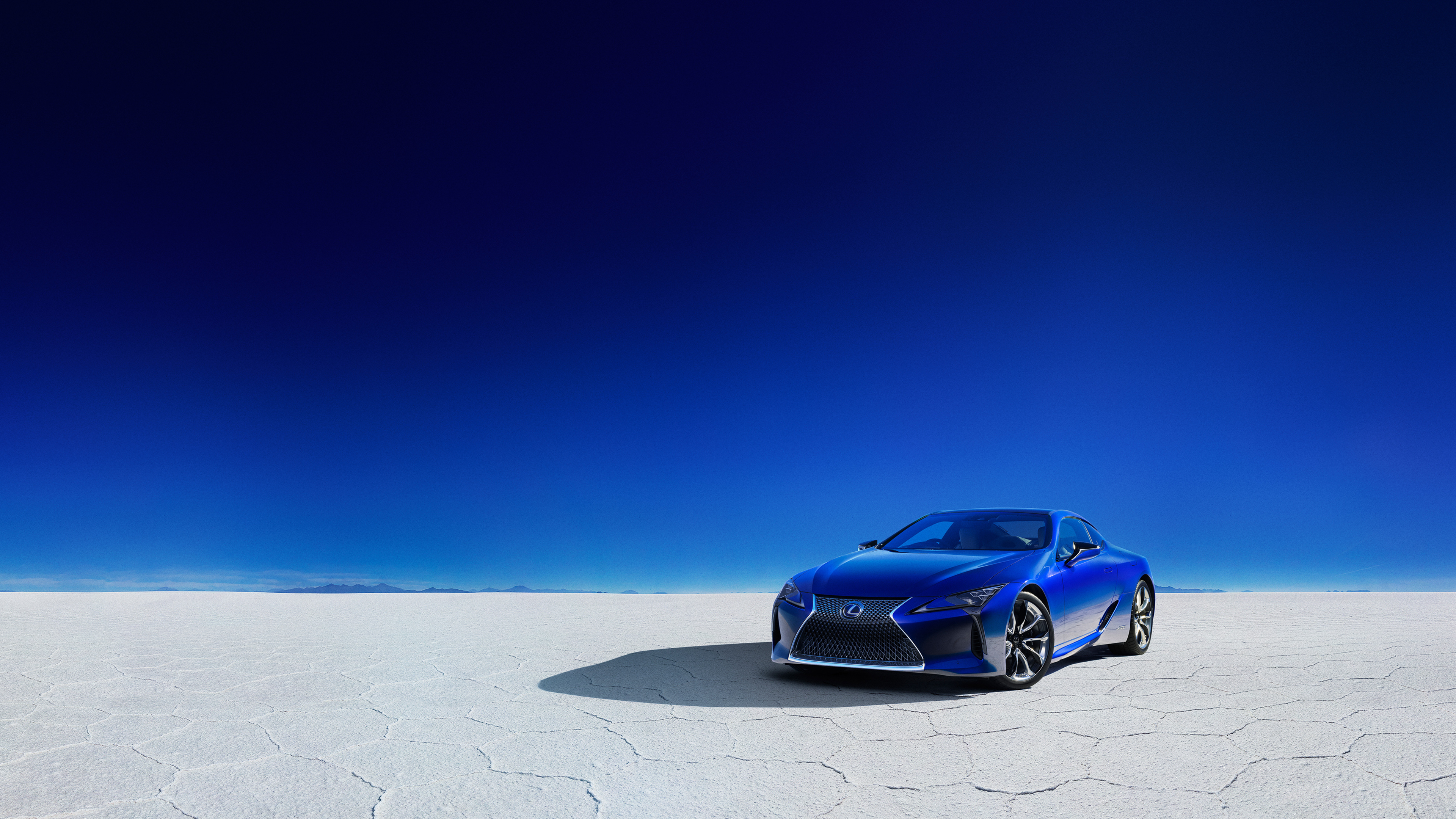 Lexus LC 500h Structural Blue 4K Wallpaper Car Wallpaper