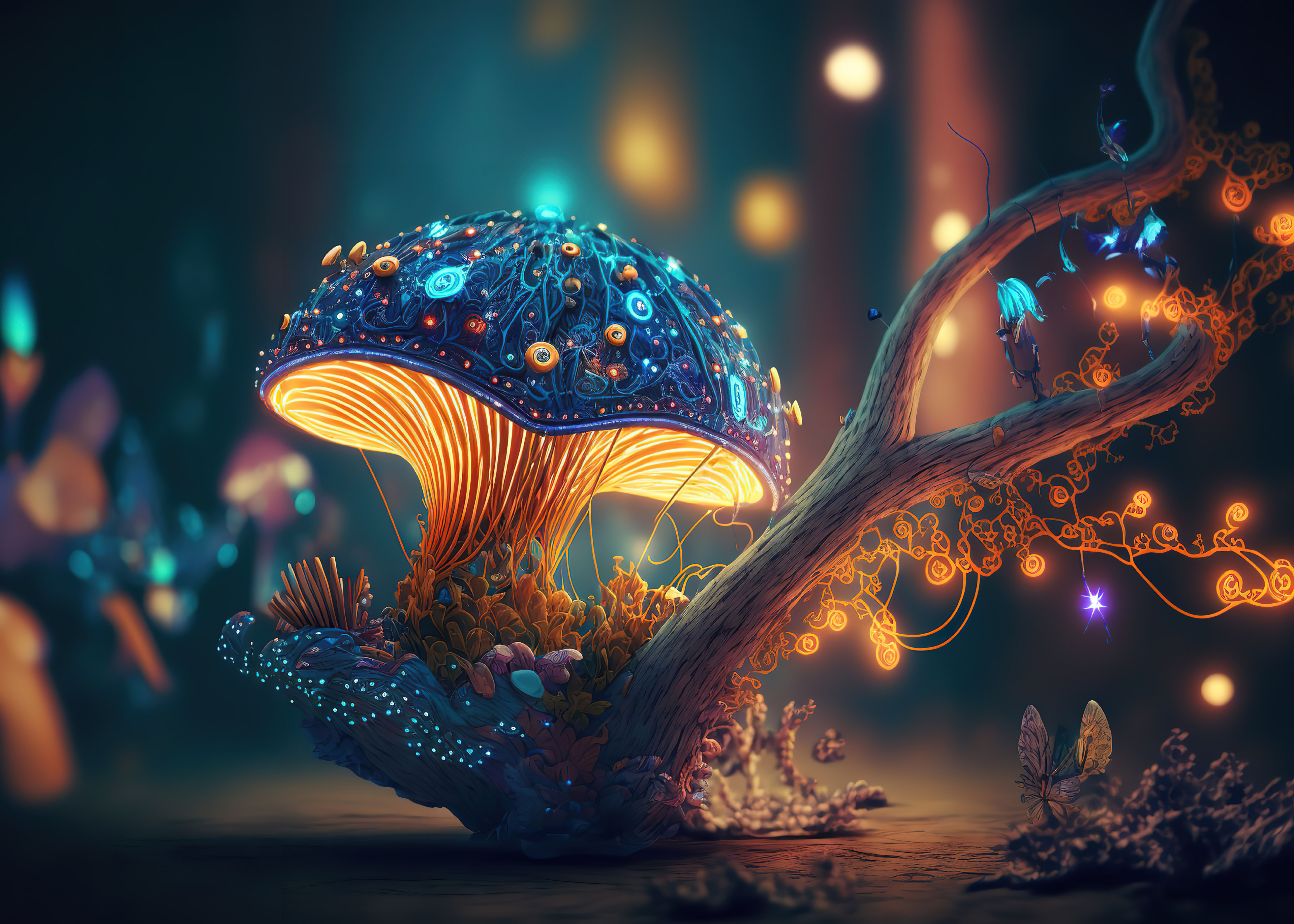 Mushroom Wallpaper and Background