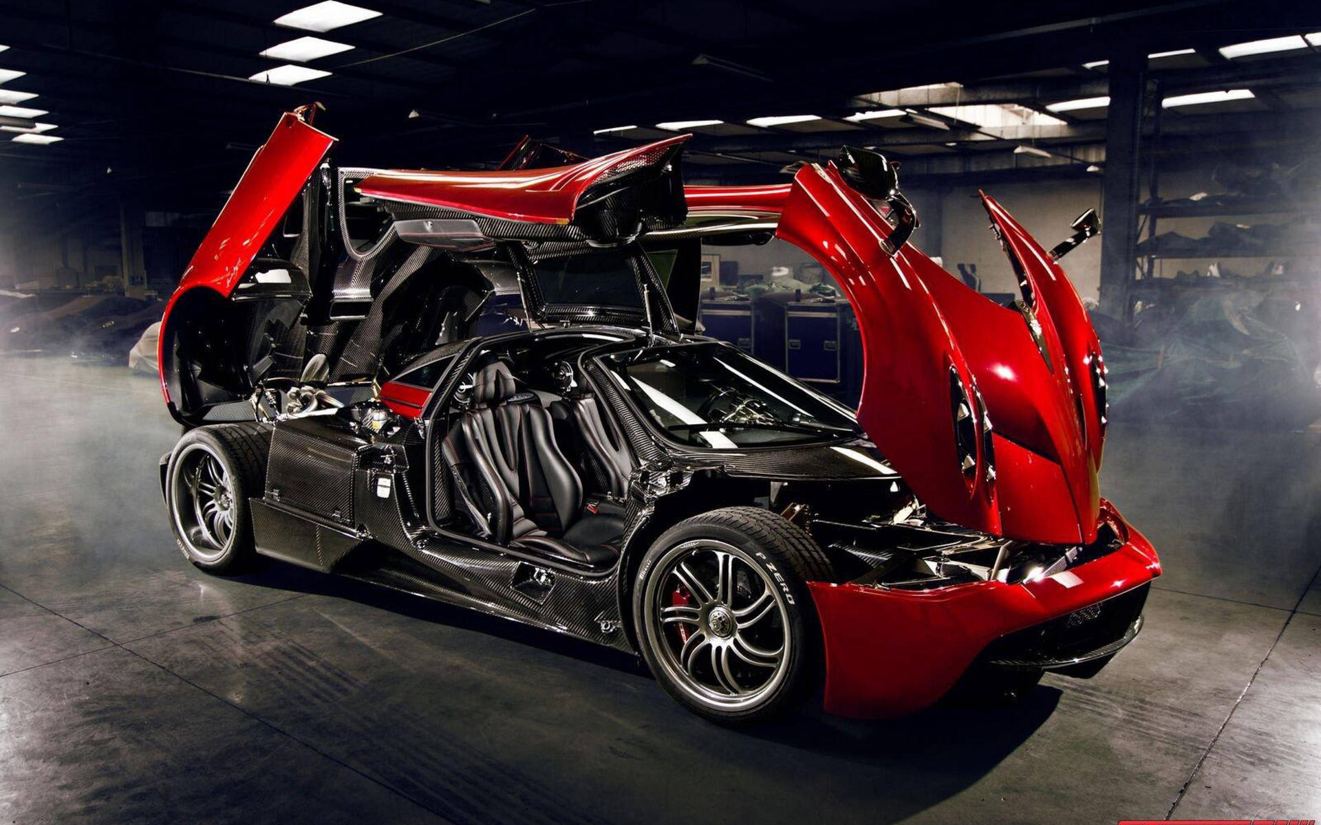 Download Stunning Red Pagani BC in 4K