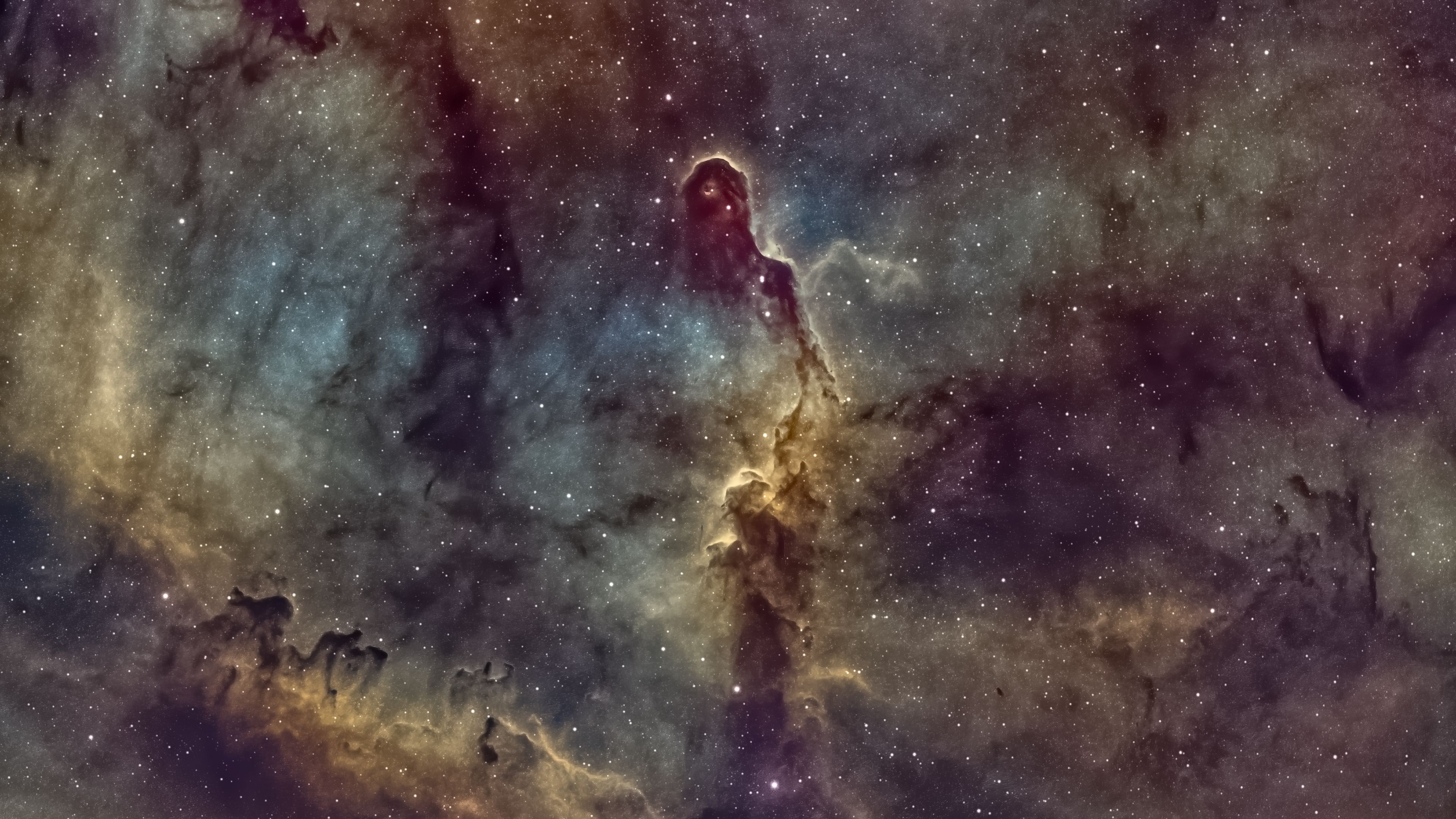Wallpaper / space, stars, galaxy, nebula, 4k free download