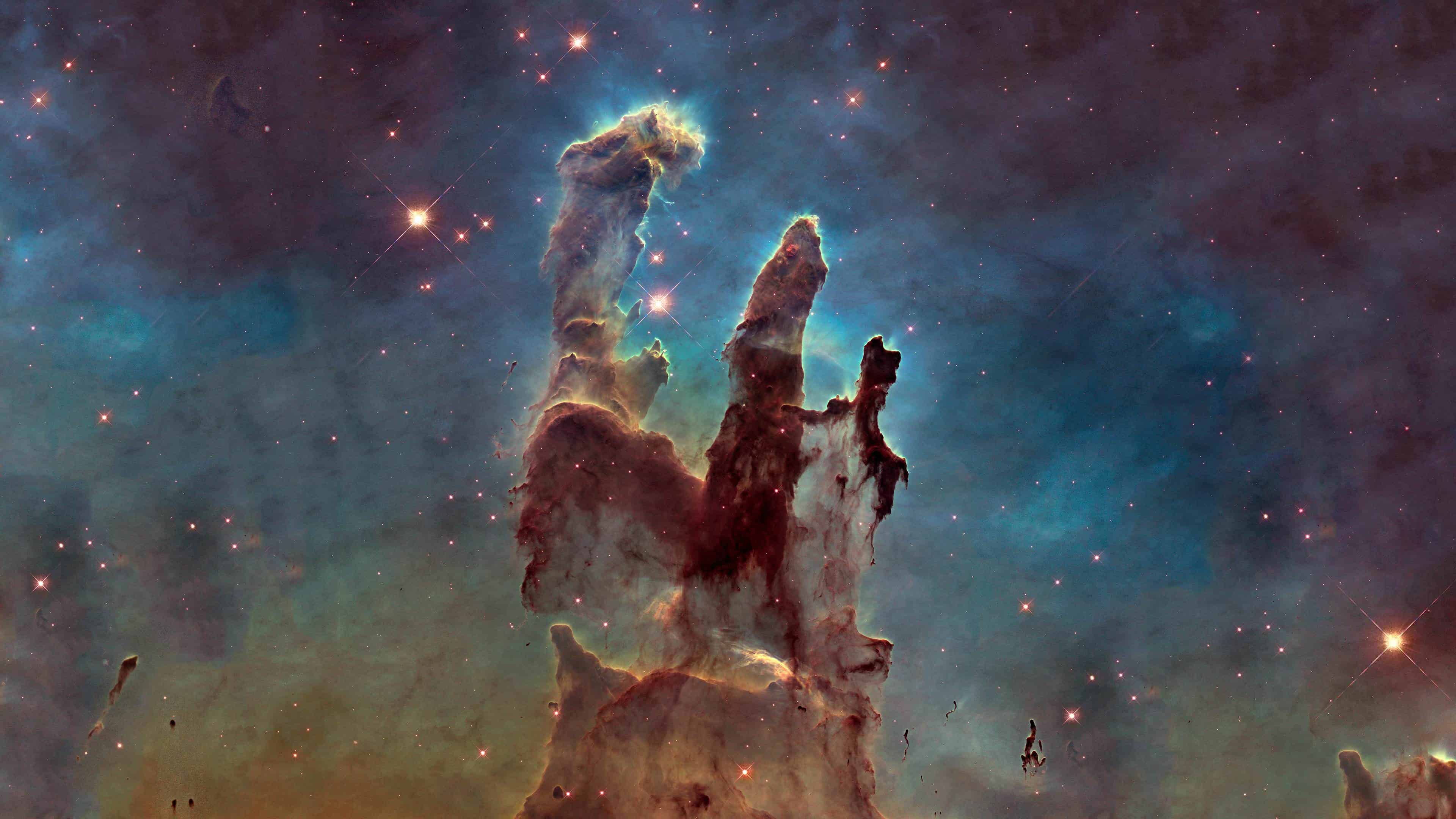 Eagles Nebula Pillars Of Creation UHD 4K Wallpaper