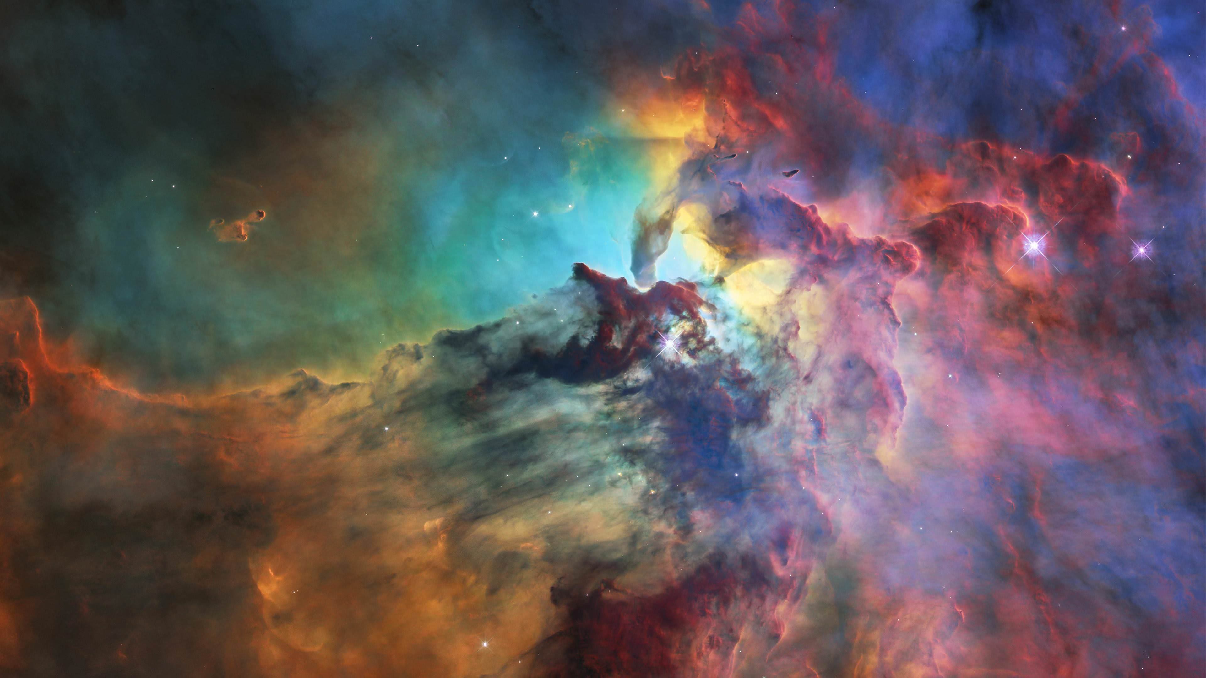 Lagoon Nebula UHD 4K Wallpaper