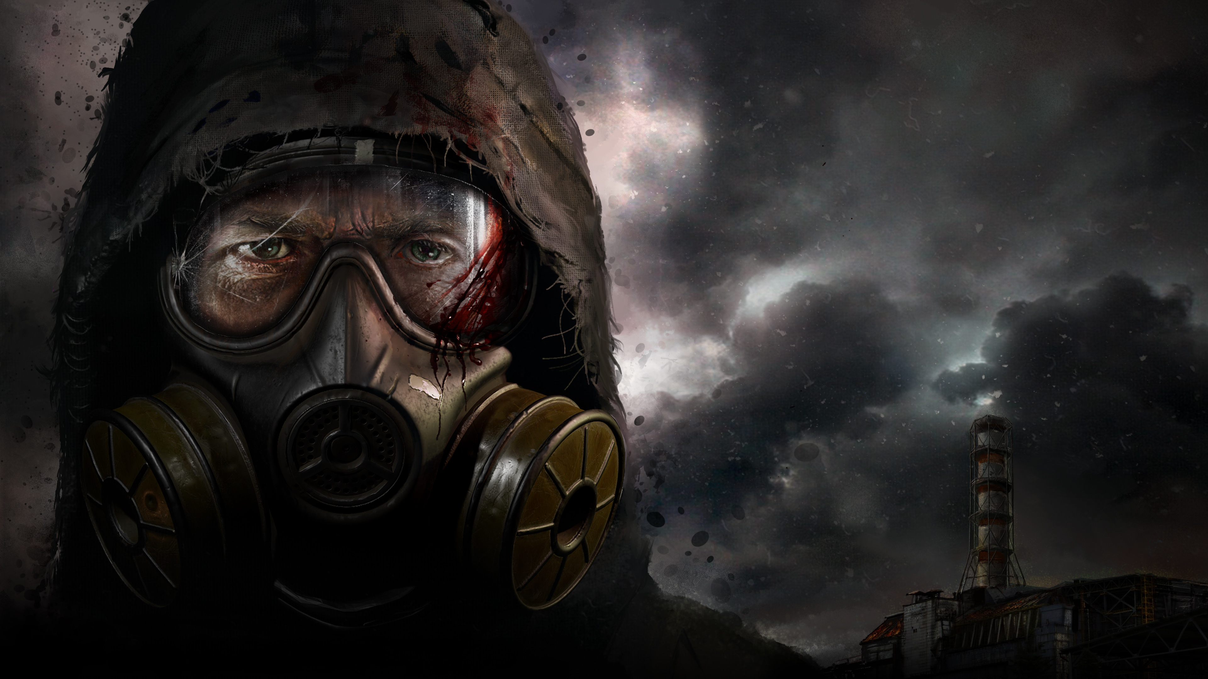 Chernobyl 4K, Gas Mask, Chernobyl Gallery HD Wallpaper