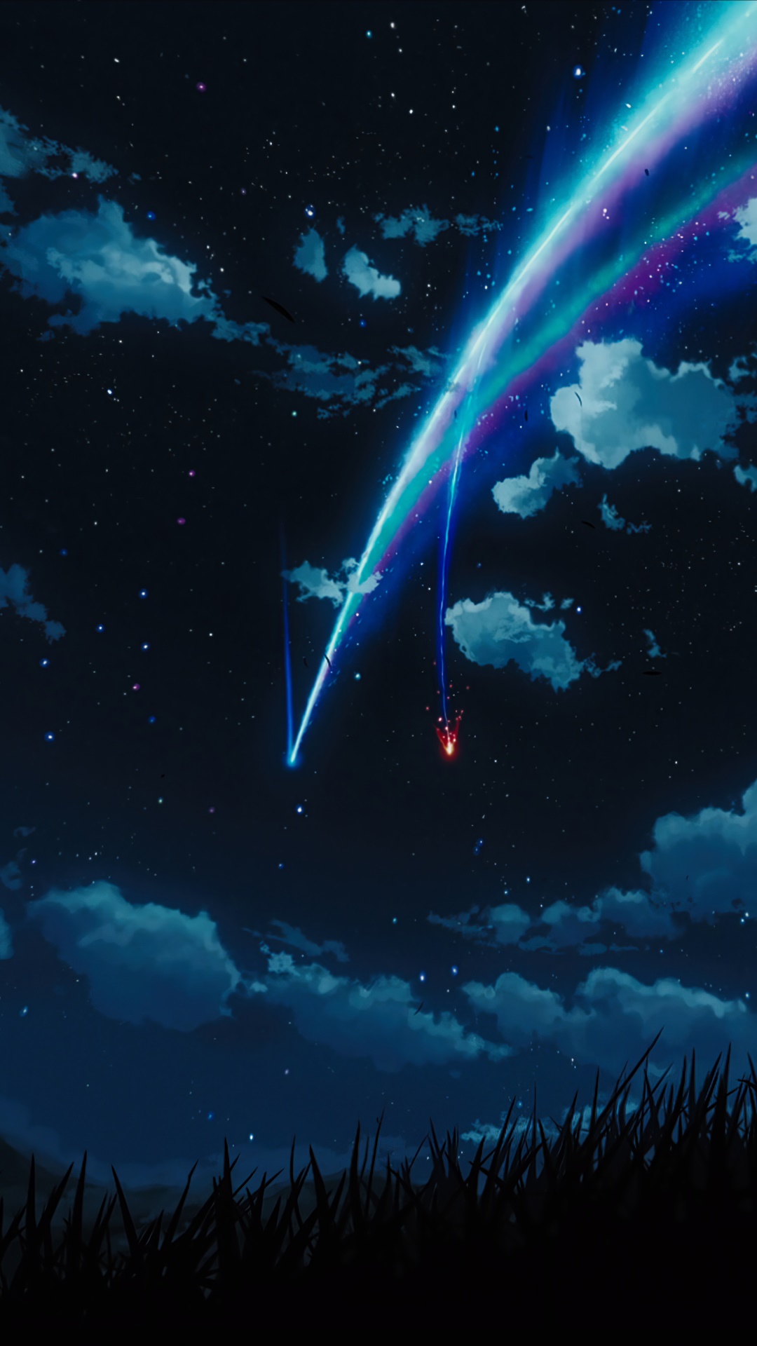 Wallpaper / Anime Your Name. Phone Wallpaper, Kimi No Na Wa., Comet, 1080x1920 free download
