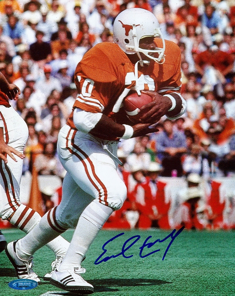 Earl Campbell Signed University of Texas Longhorns 8x10 Photo (Tristar)
