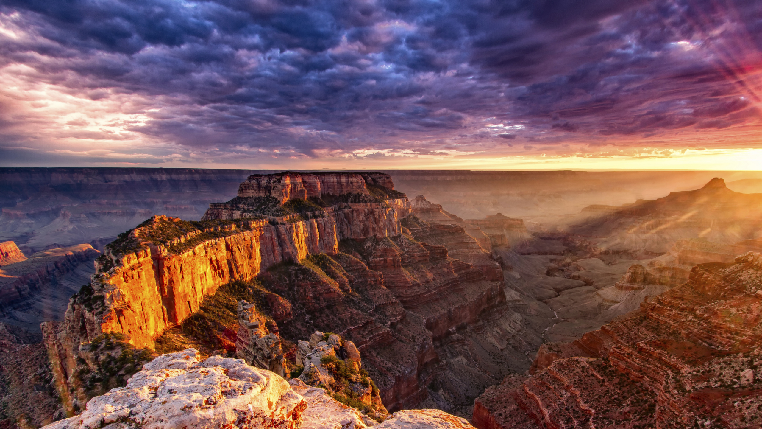 Grand Canyon WQHD, QHD, 16:9 Wallpaper, HD Grand Canyon 2560x1440 Background, Free Image Download