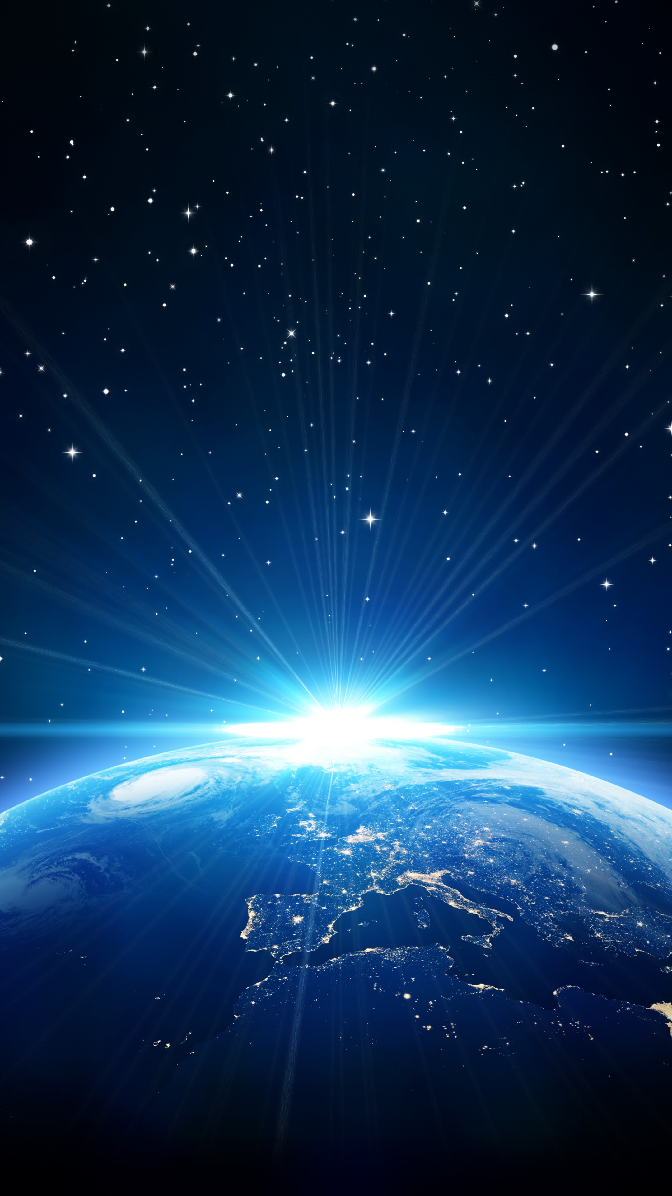 Wallpaper Earth, planet, space, Space