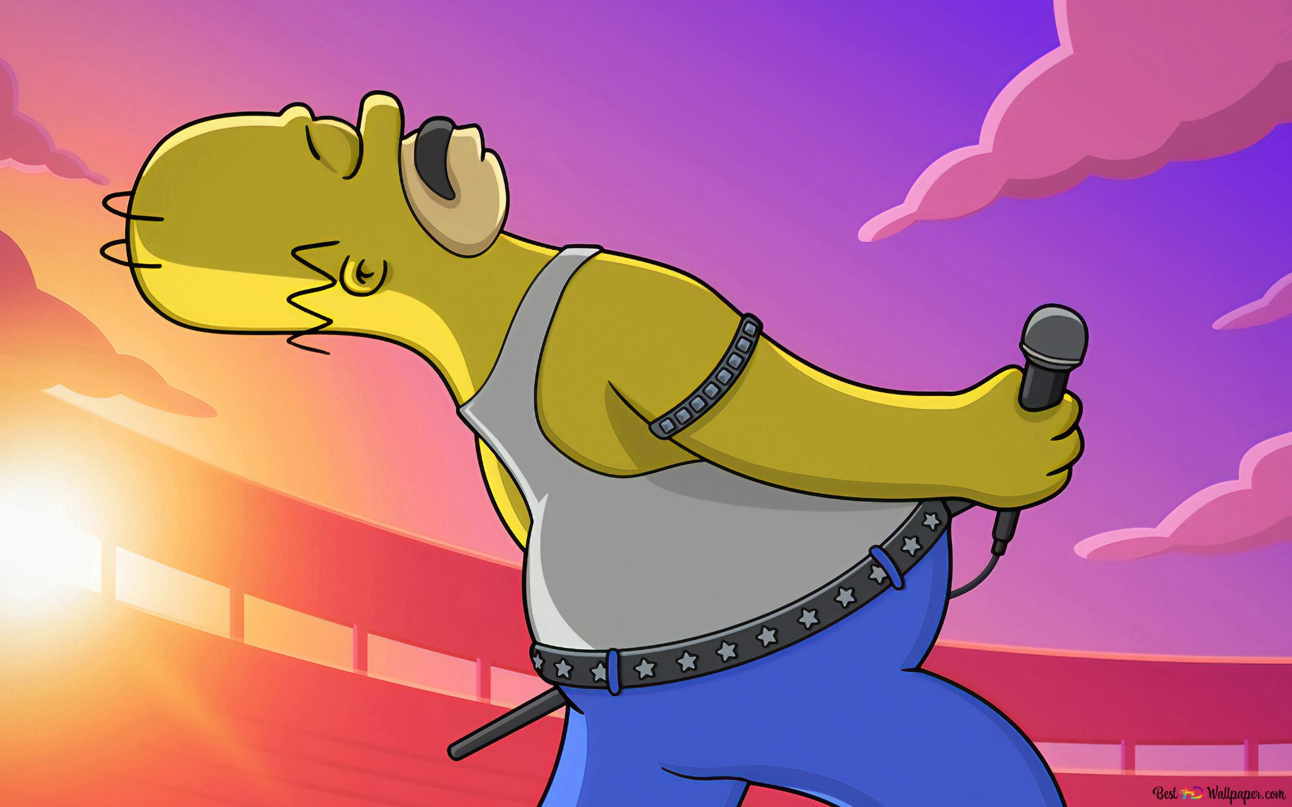 Homer Simpson 4K wallpaper download