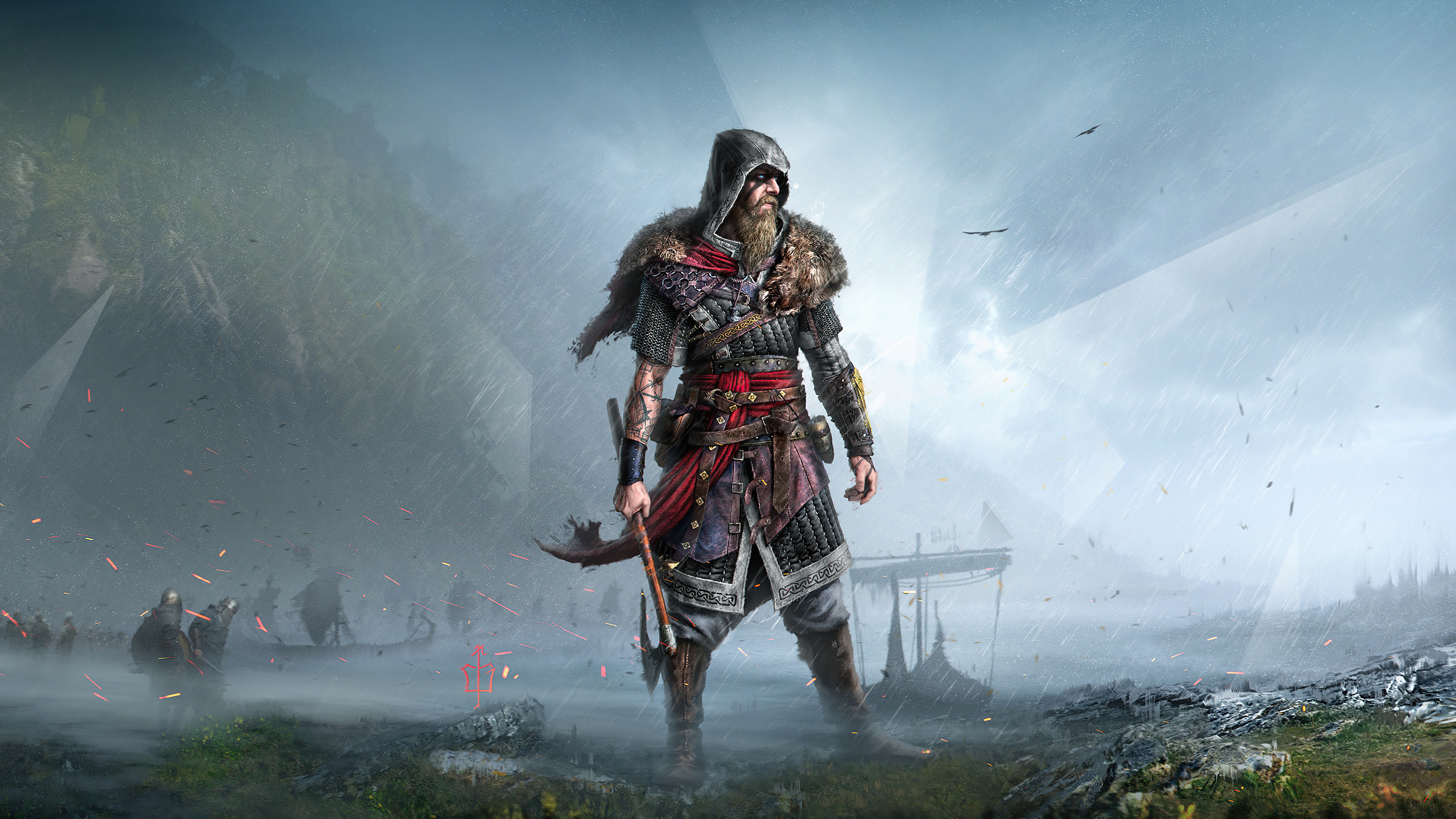 Eivor, Assassins Creed Valhalla, Video Game, AC Valhalla 4k Gallery HD Wallpaper