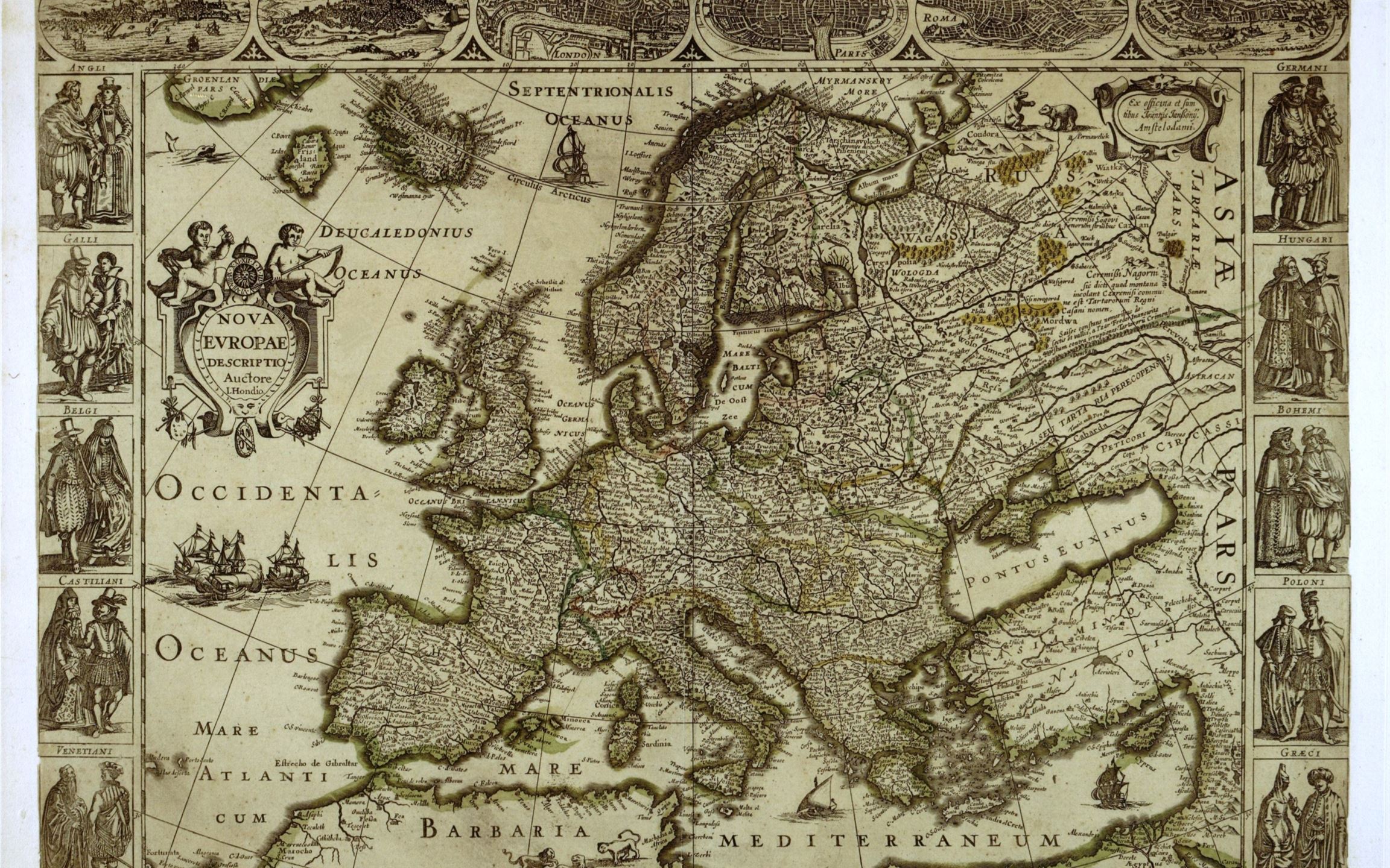 Map of Europe Mac Wallpaper Download
