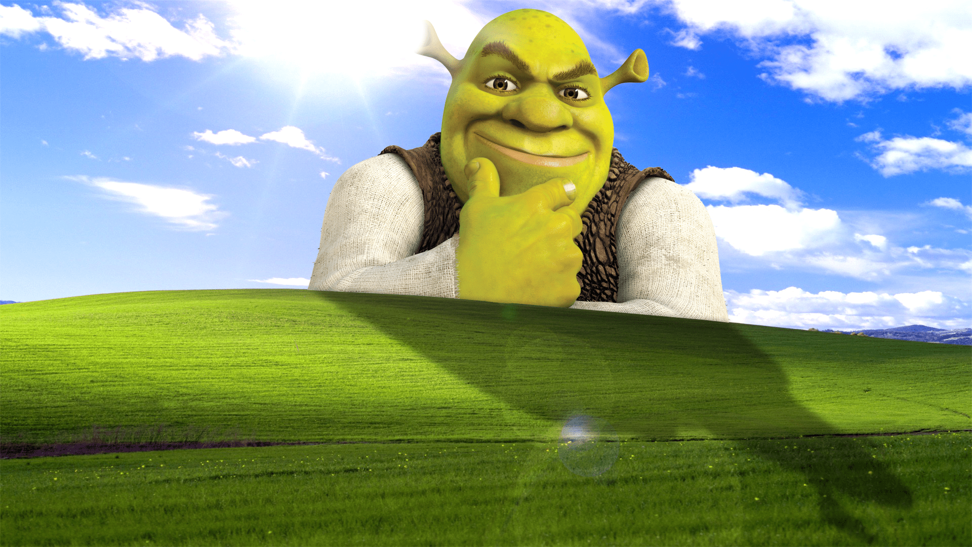 Shrek Meme Wallpaper