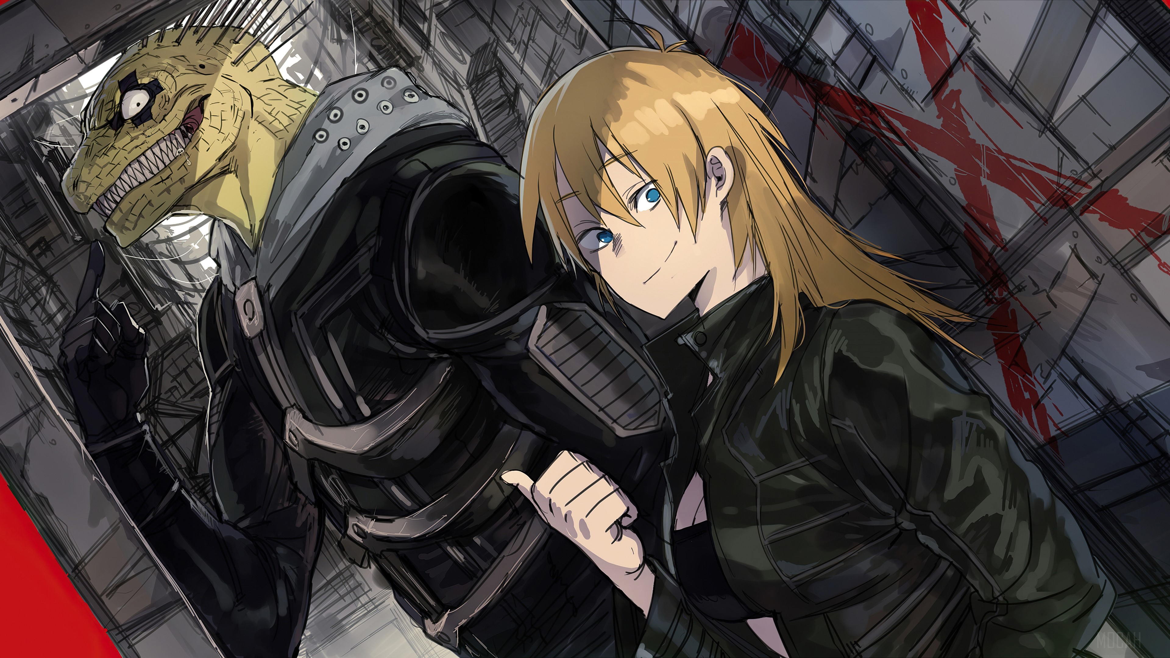 Dorohedoro 1080P, 2k, 4k HD wallpaper, background free download