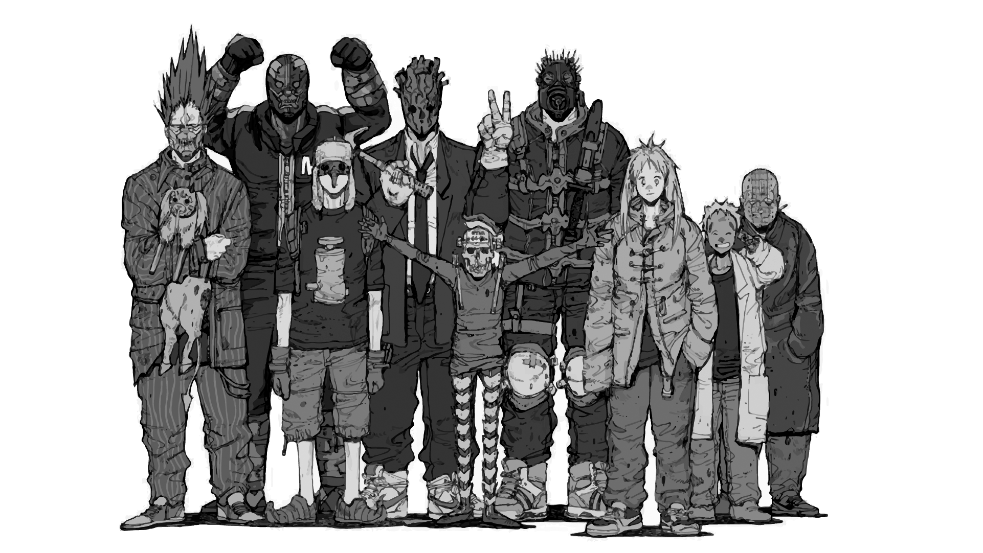 Aggregate dorohedoro wallpaper latest