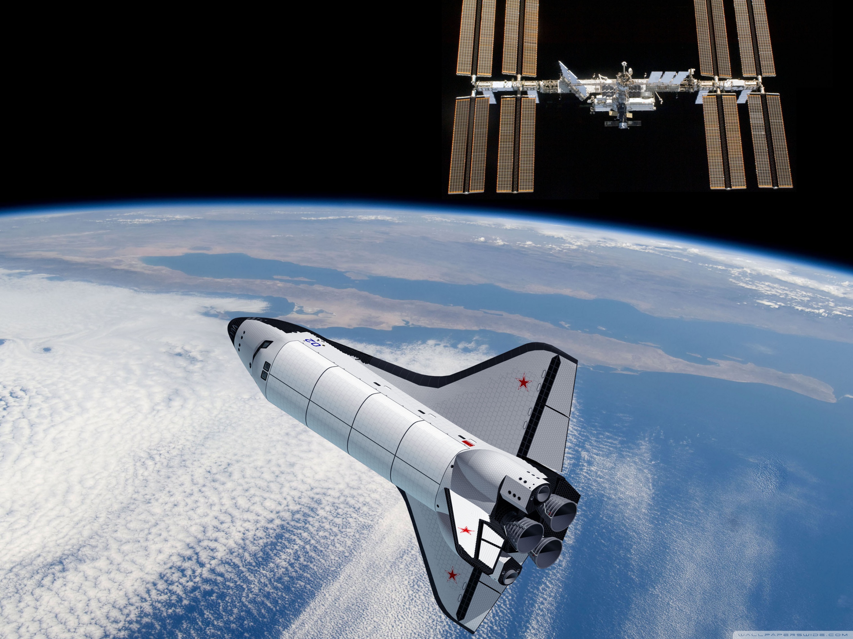 Space Station Wallpaper