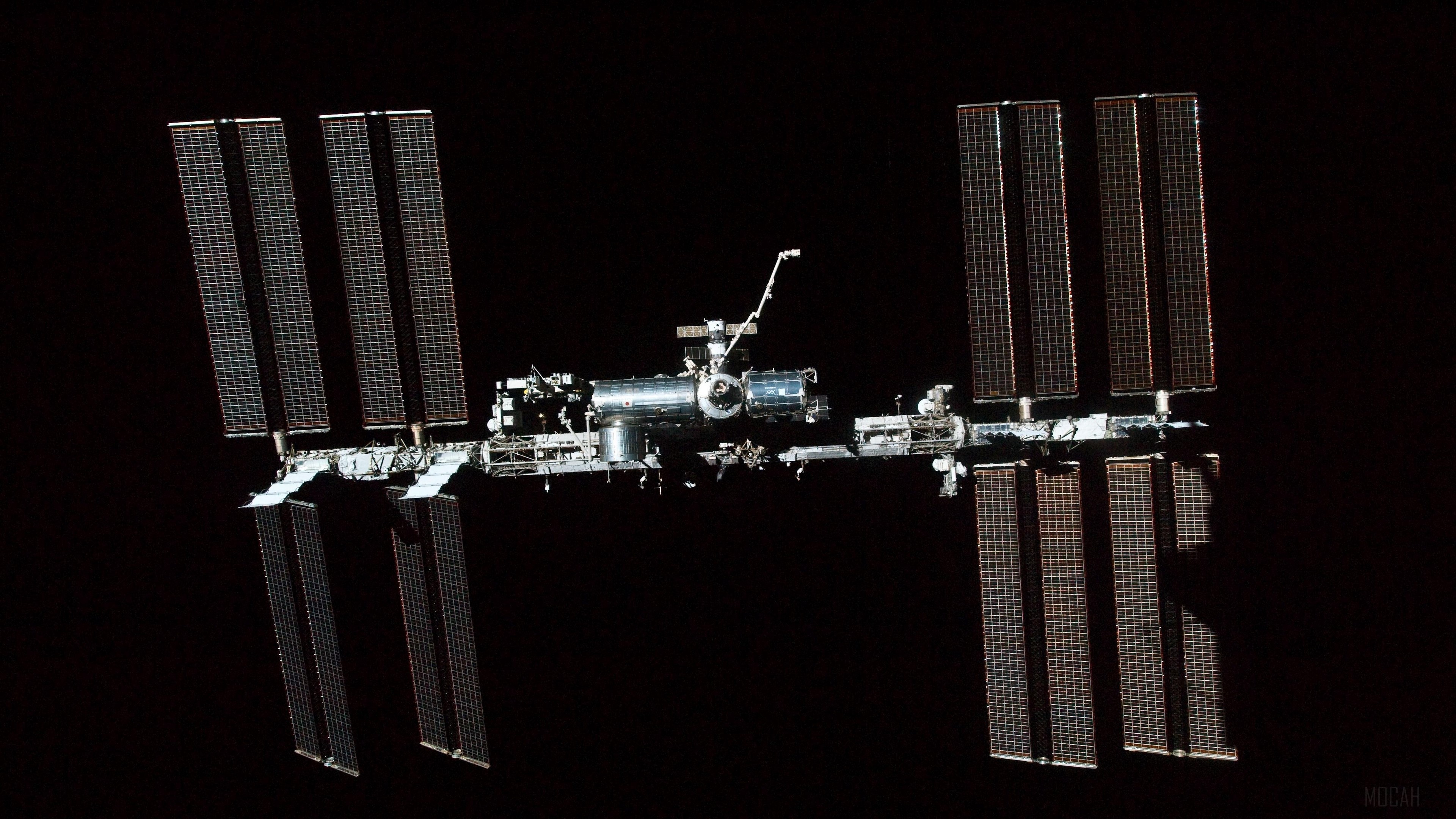 iss, space, solar cells, photo 4k Gallery HD Wallpaper