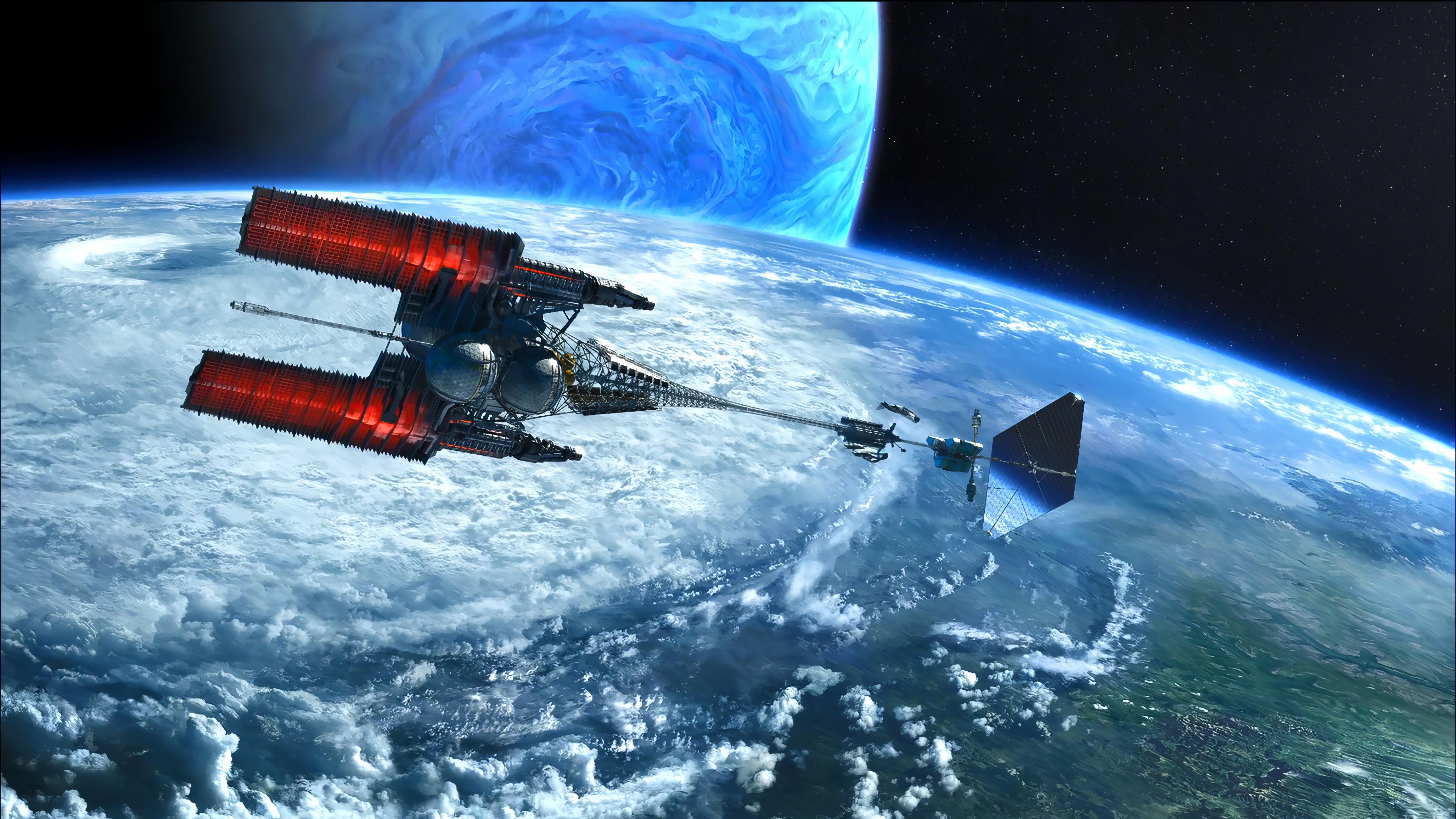 Space Station from Avatar, 4627x2603, 3.5MB