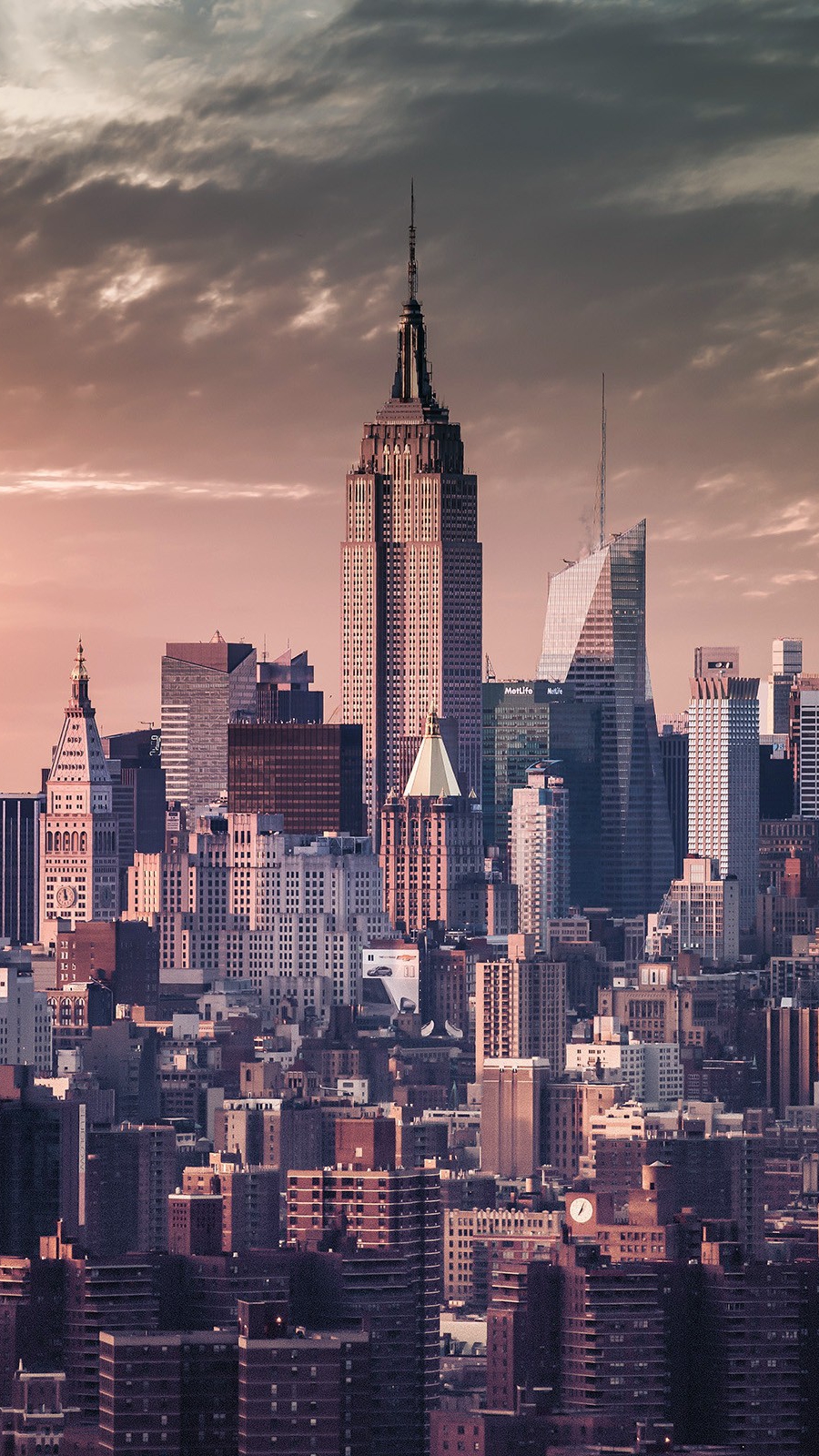 Manhattan Skyscrapers New York IPhone Wallpaper Wallpaper, IPhone Wallpaper
