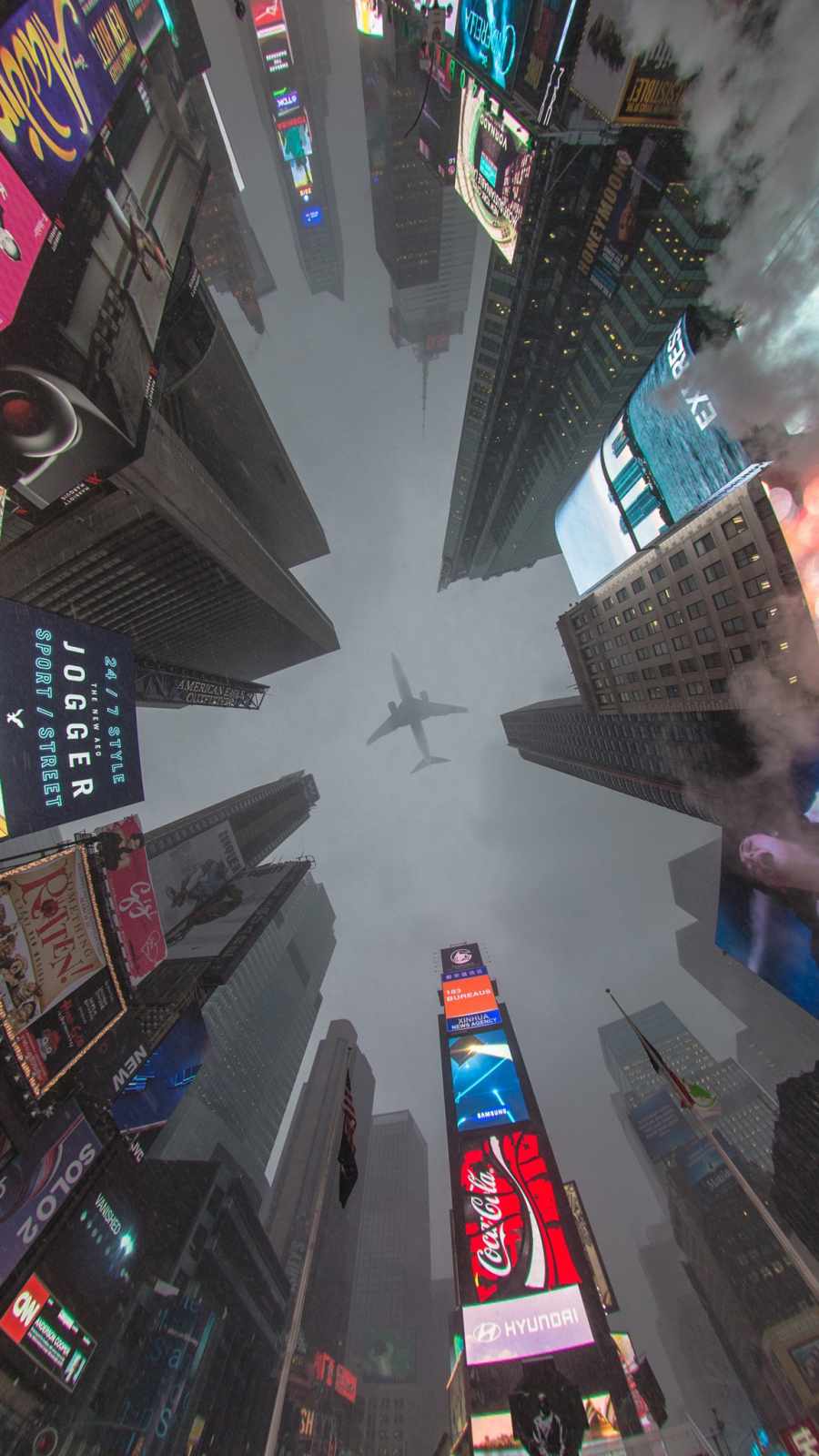 Times Square New York Wallpaper, iPhone Wallpaper