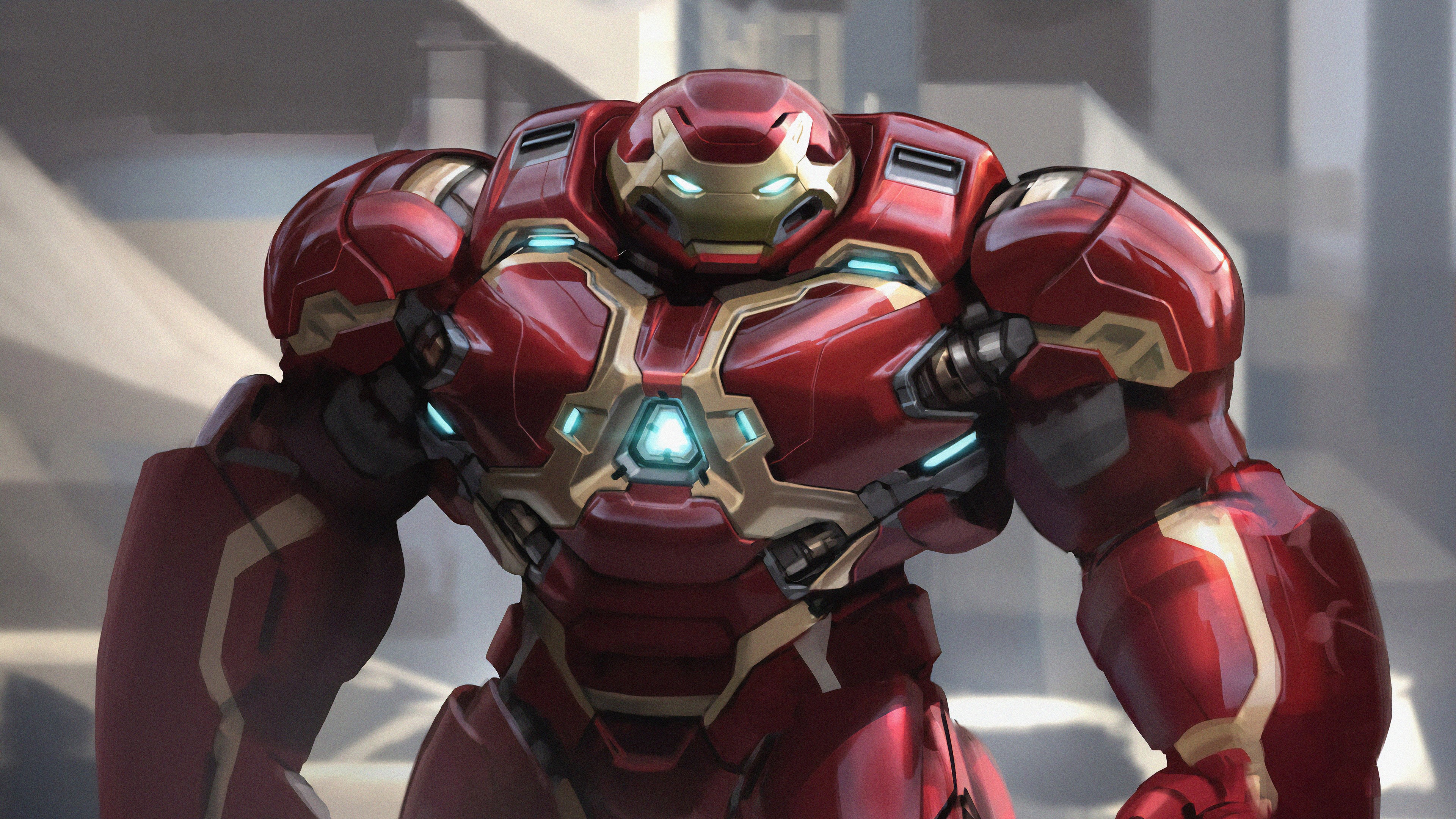 Wallpaper / hulkbuster, hd, 4k, superheroes, artwork free download