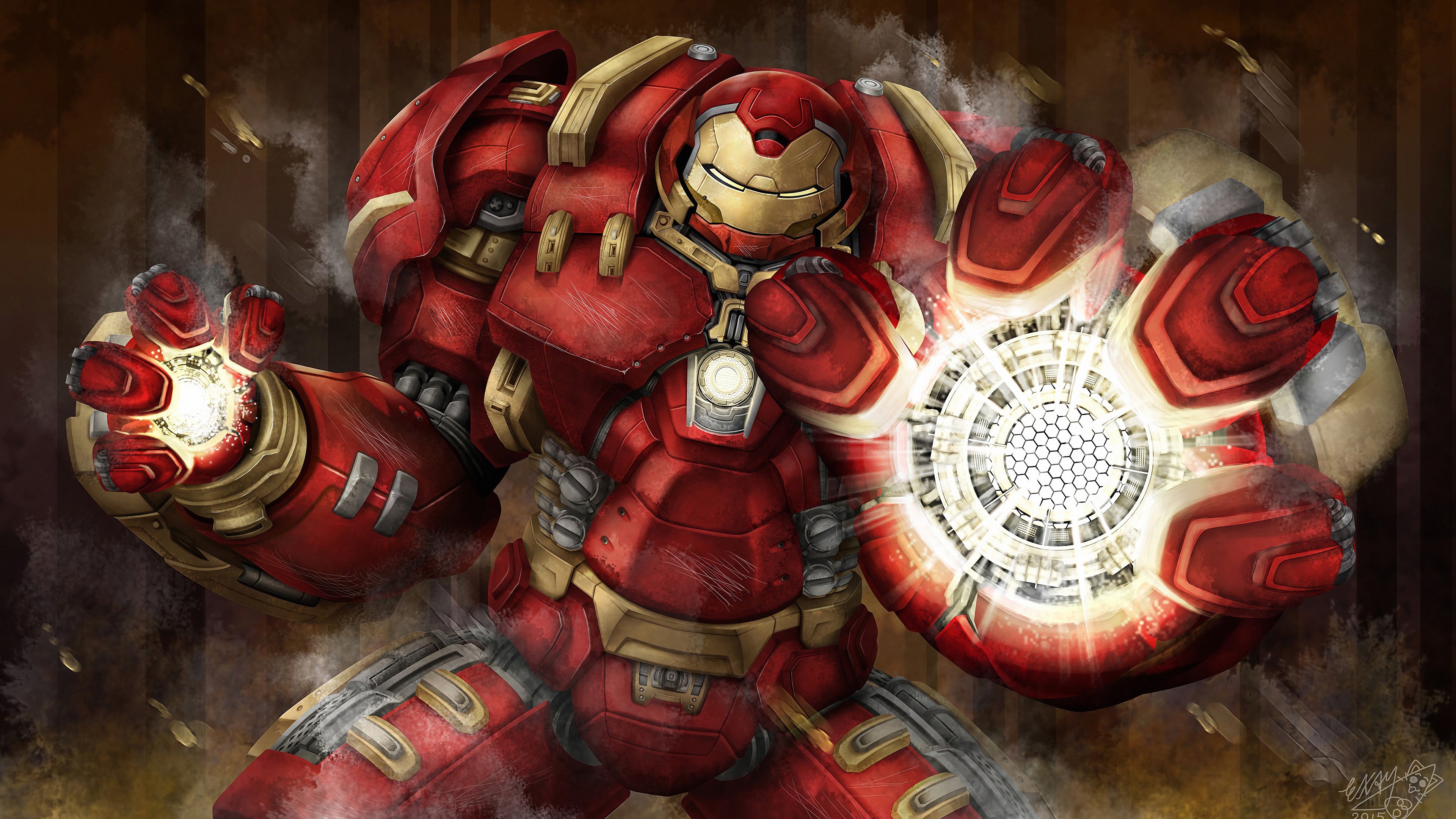 Iron Hulkbuster Art 4k Gallery HD Wallpaper