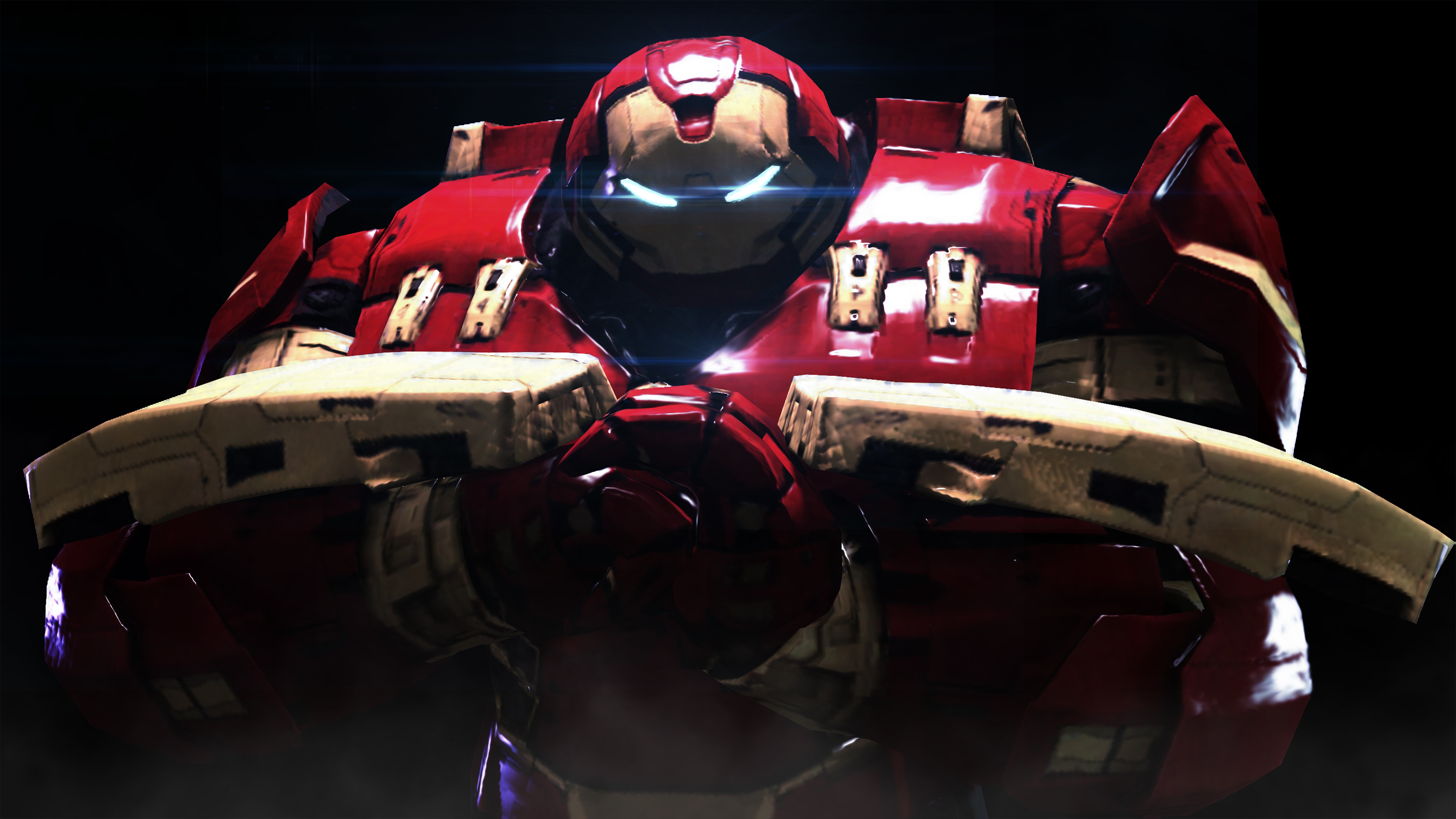 Wallpaper / iron man, hulkbuster, hd, 4k, 5k, 8k, 10k, artwork, digital art, avengers infinity war, , artist free download