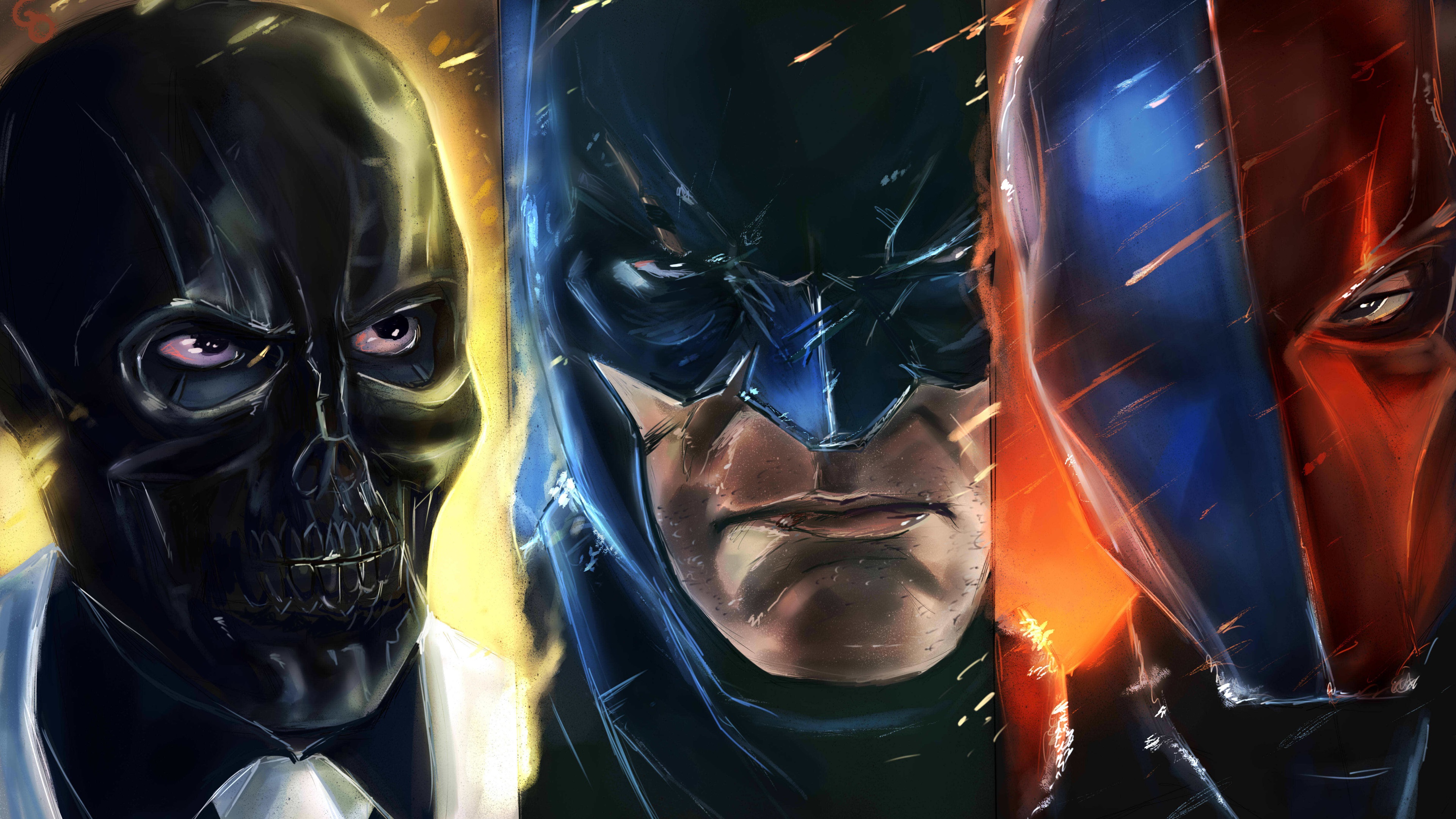 Wallpaper Batman: Arkham Origins, art picture 3840x2160 UHD 4K Picture, Image