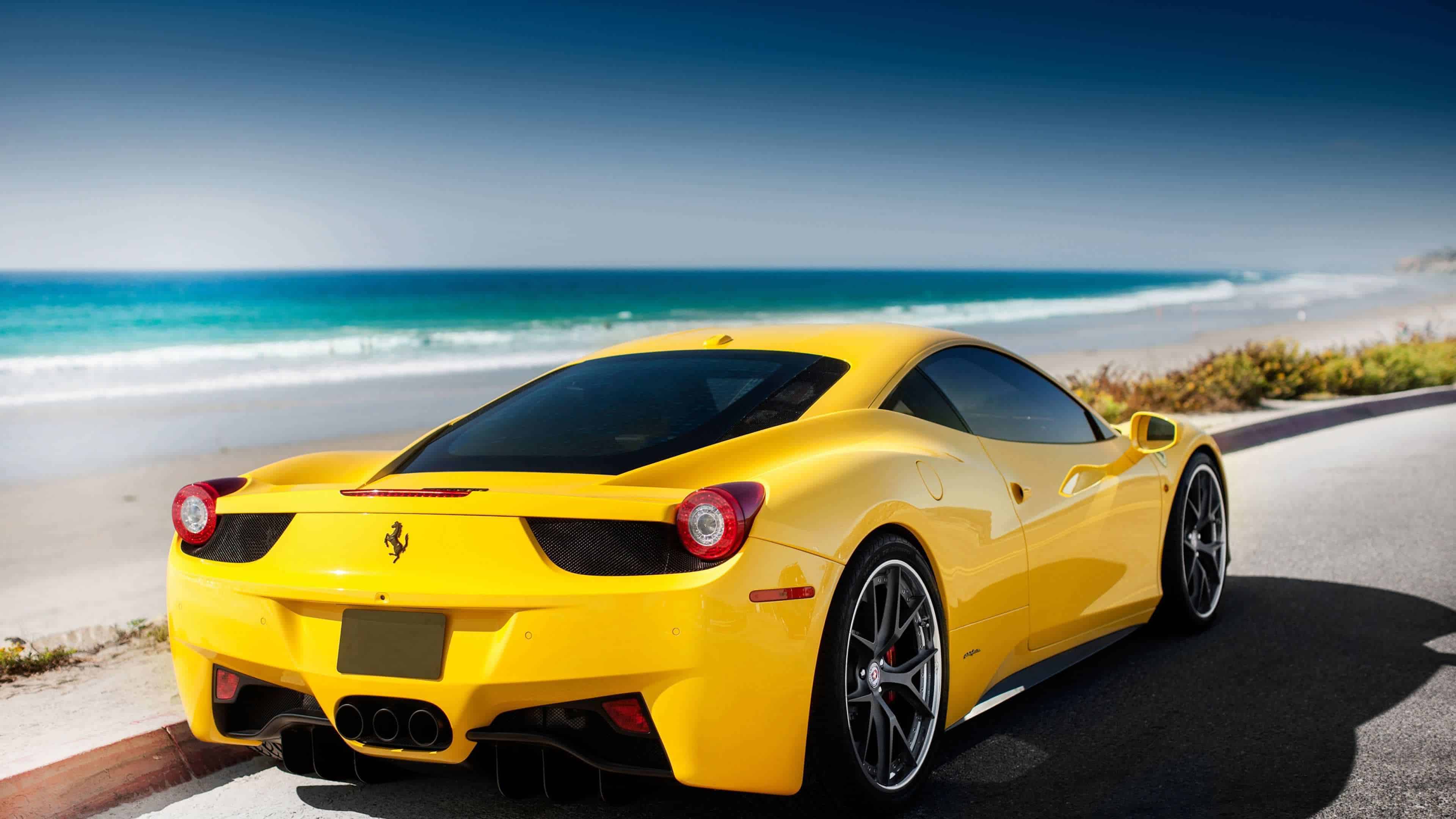 Ferrari 458 4K Wallpaper