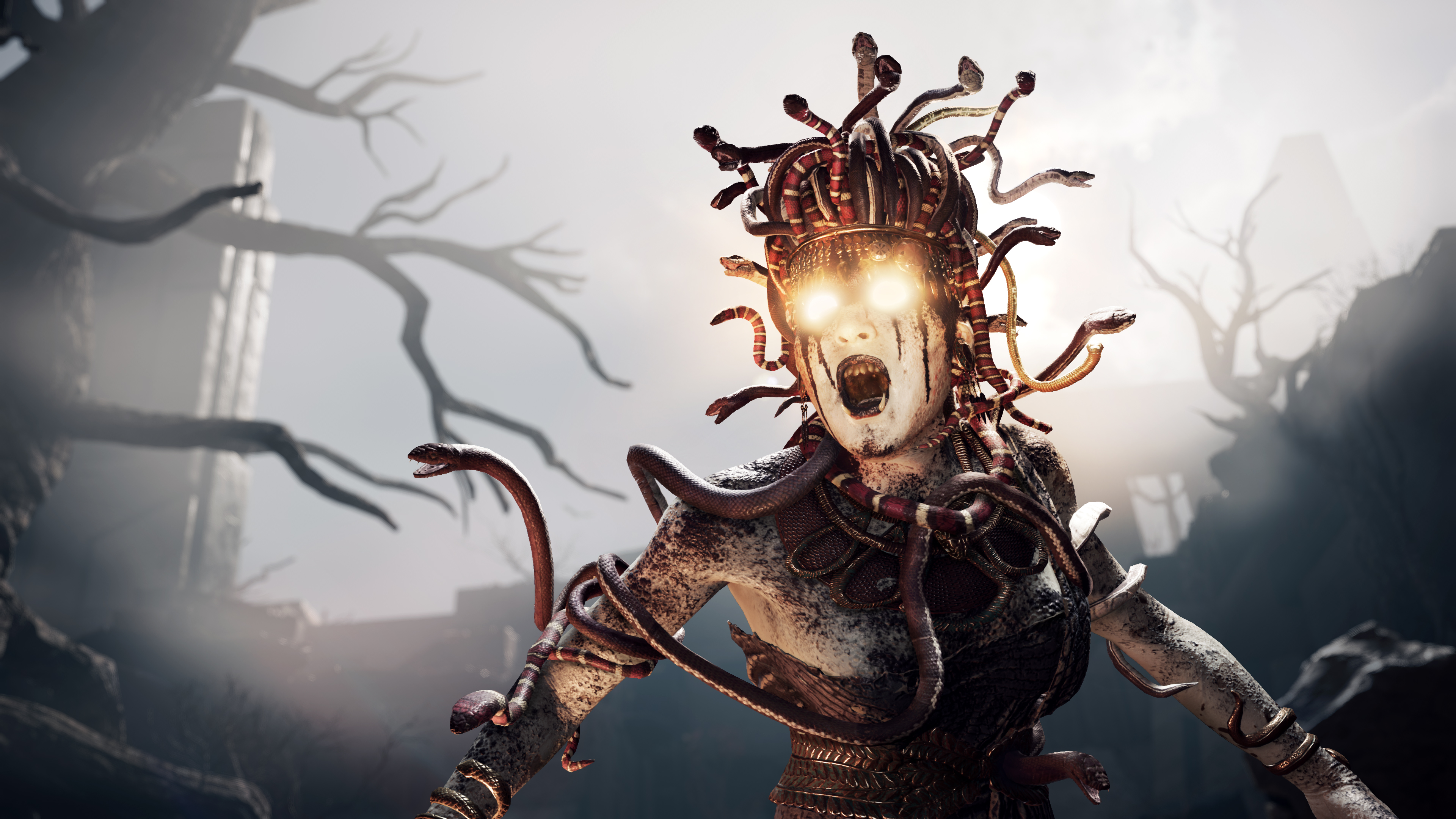 Wallpaper 4k Medusa Assassins Creed Odyssey 4k Wallpaper